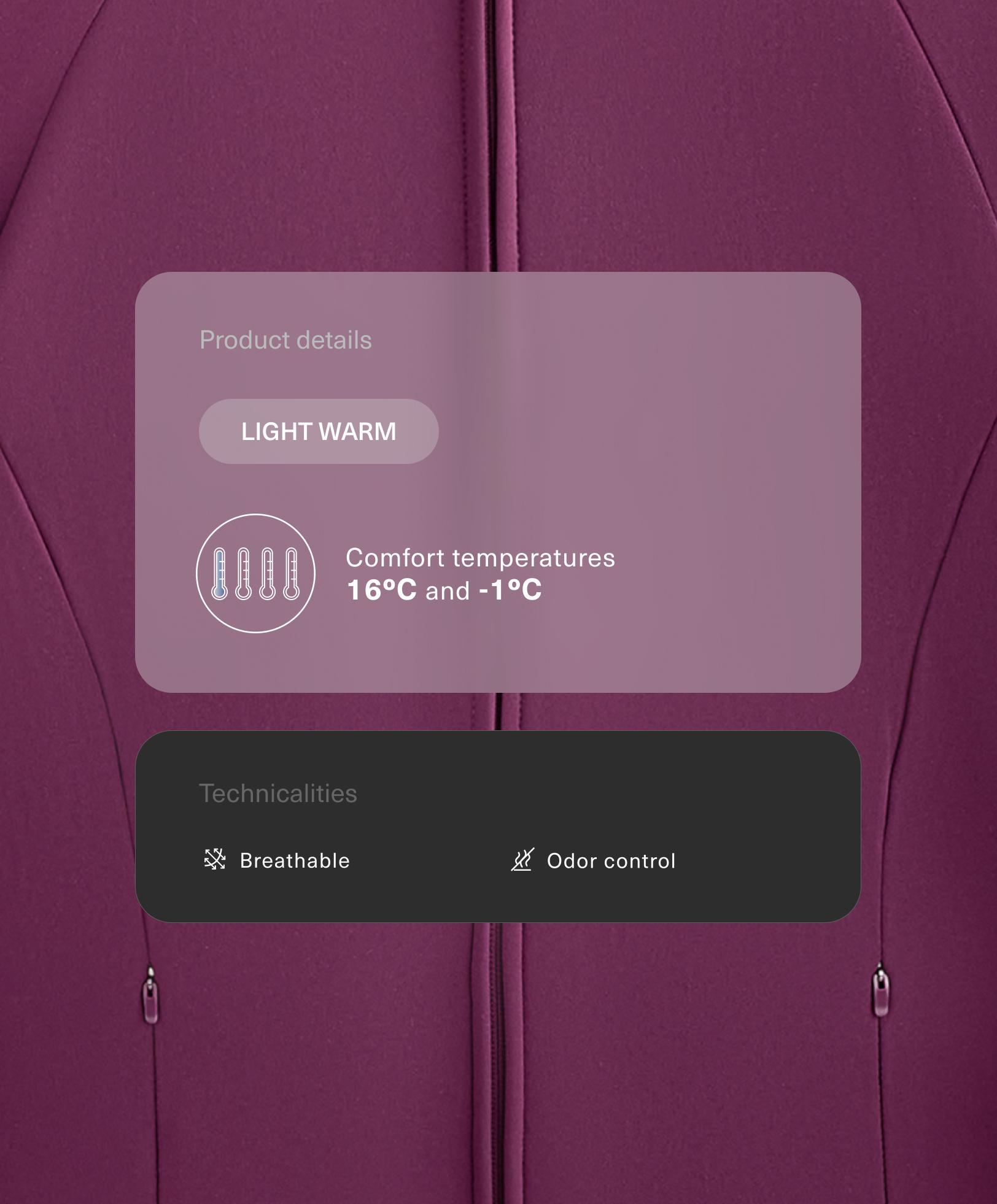 Funktionsjacke Light Warm