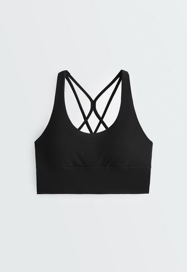 Medium support Comfortlux sports bra with cup — BLACK 6