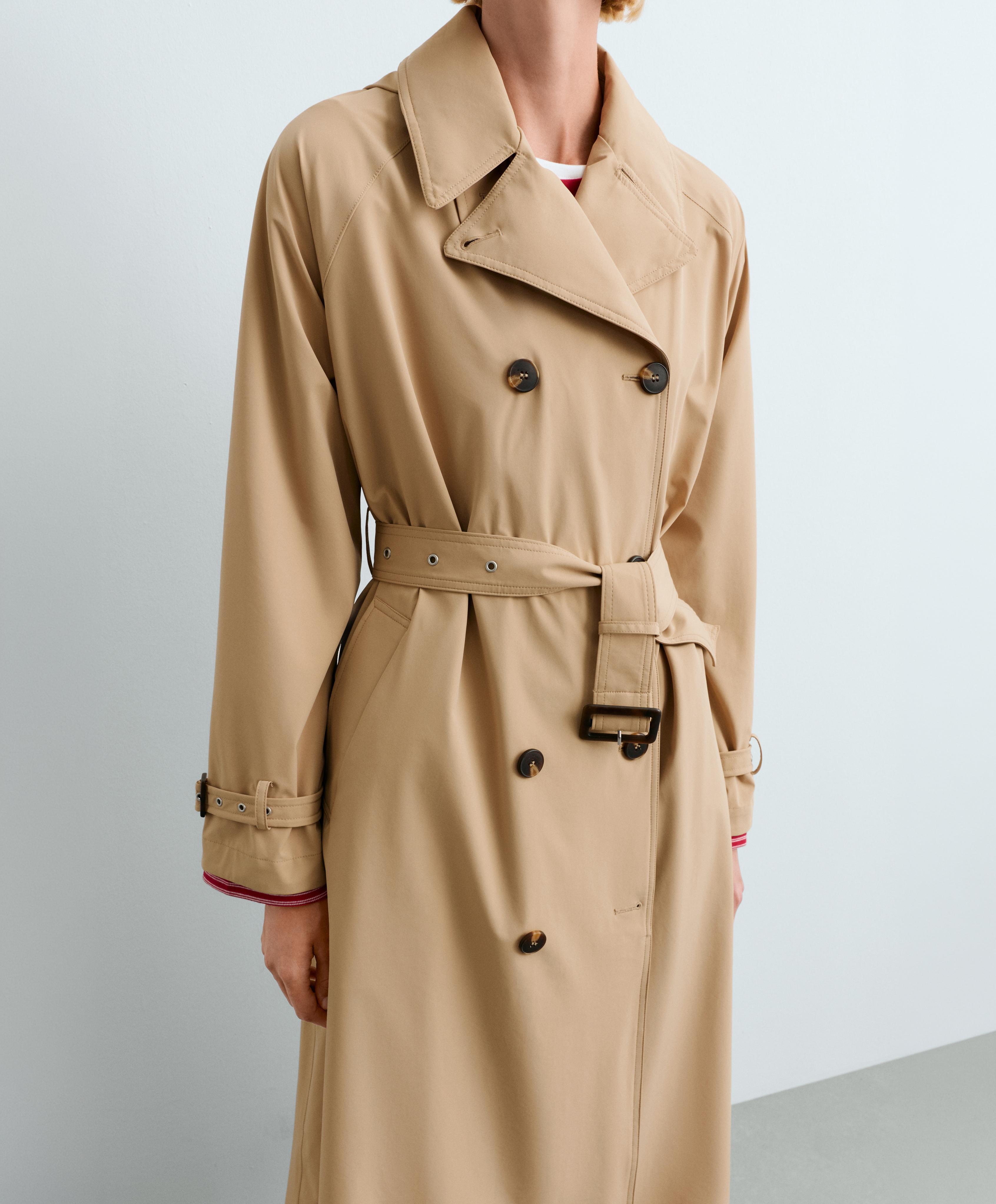 Extra lightweight 10k waterproof long jacket — CAMEL