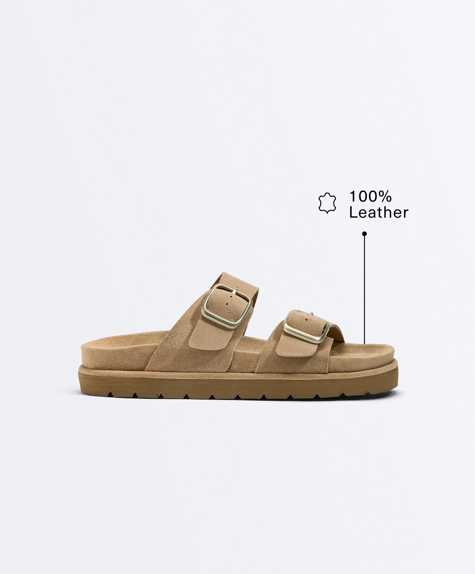 Platform buckle sandals Platform buckle sandals