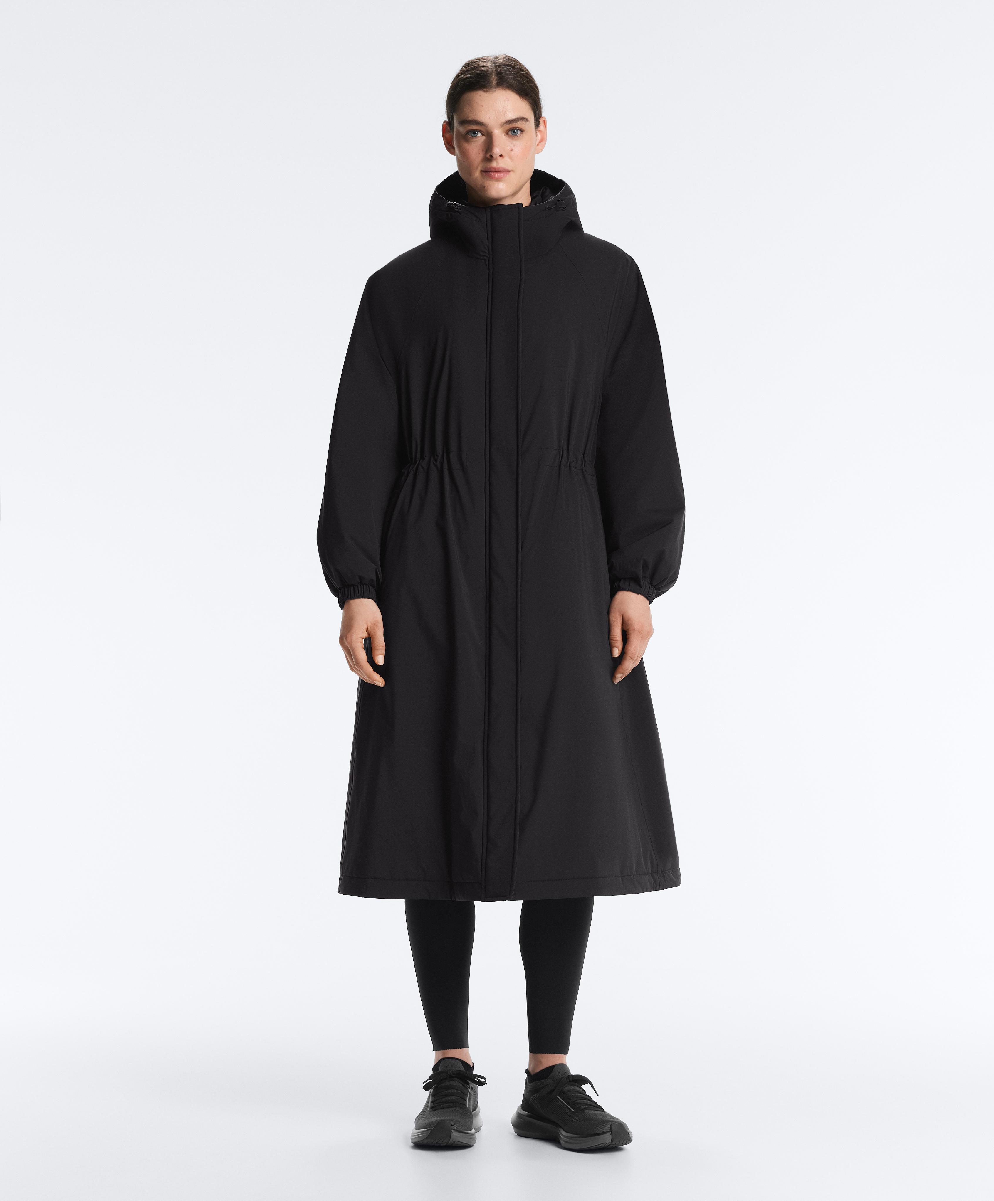 Lange, extra leichte, wattierte und wasserdichte 10k Thindown® Jacke