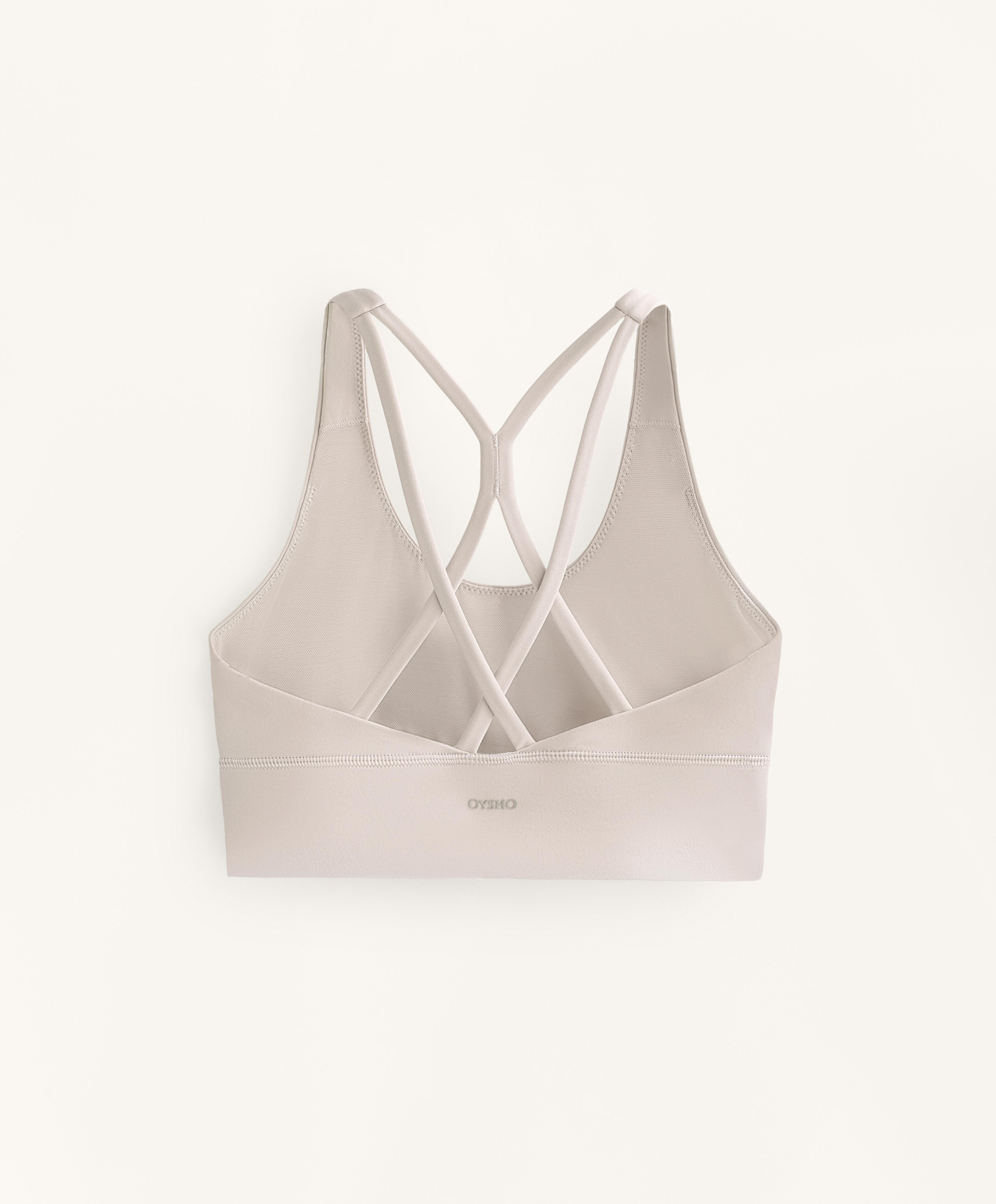 Medium-support comfortlux sports bra with cups
