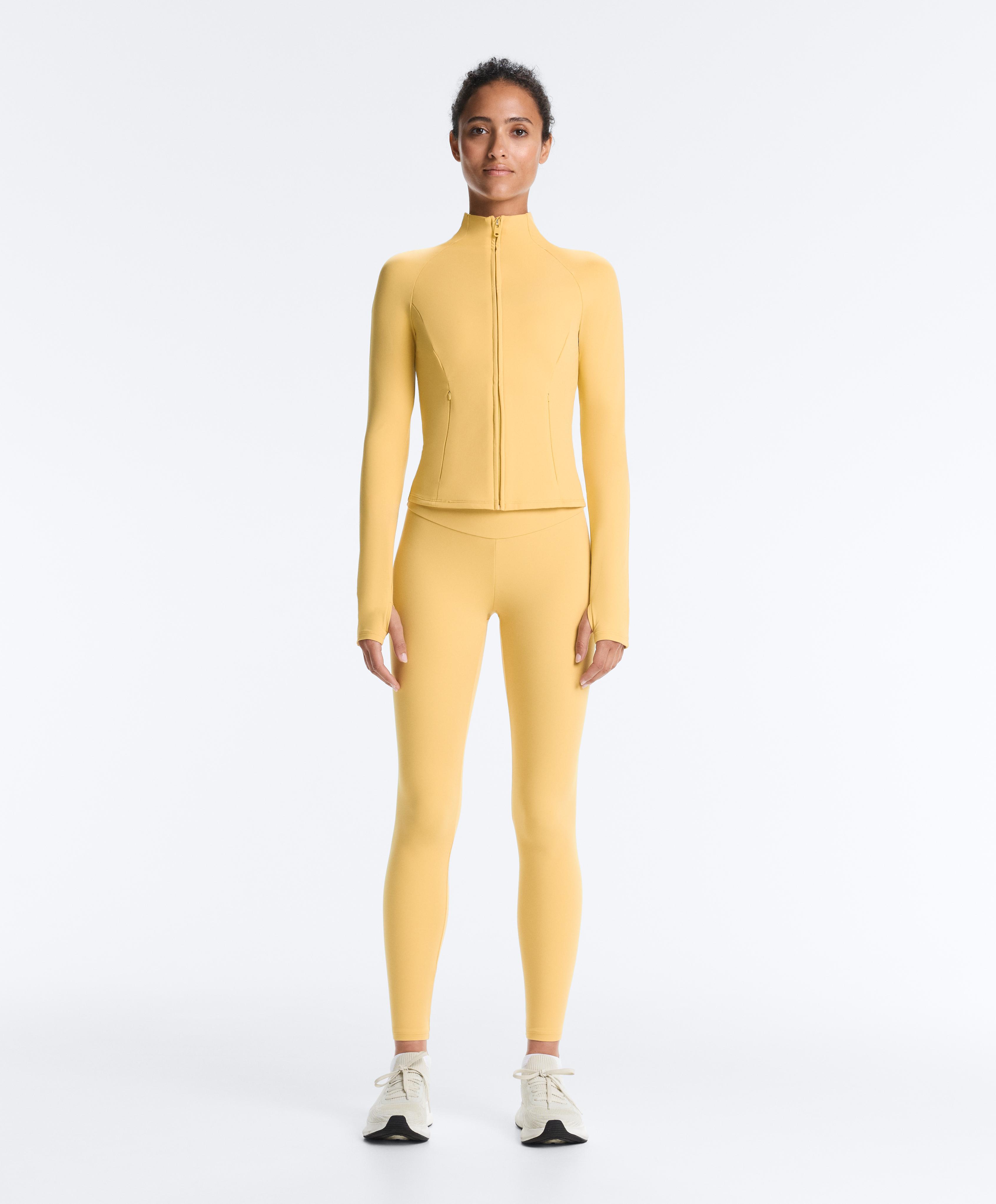 Light warm technical jacket — MID-YELLOW