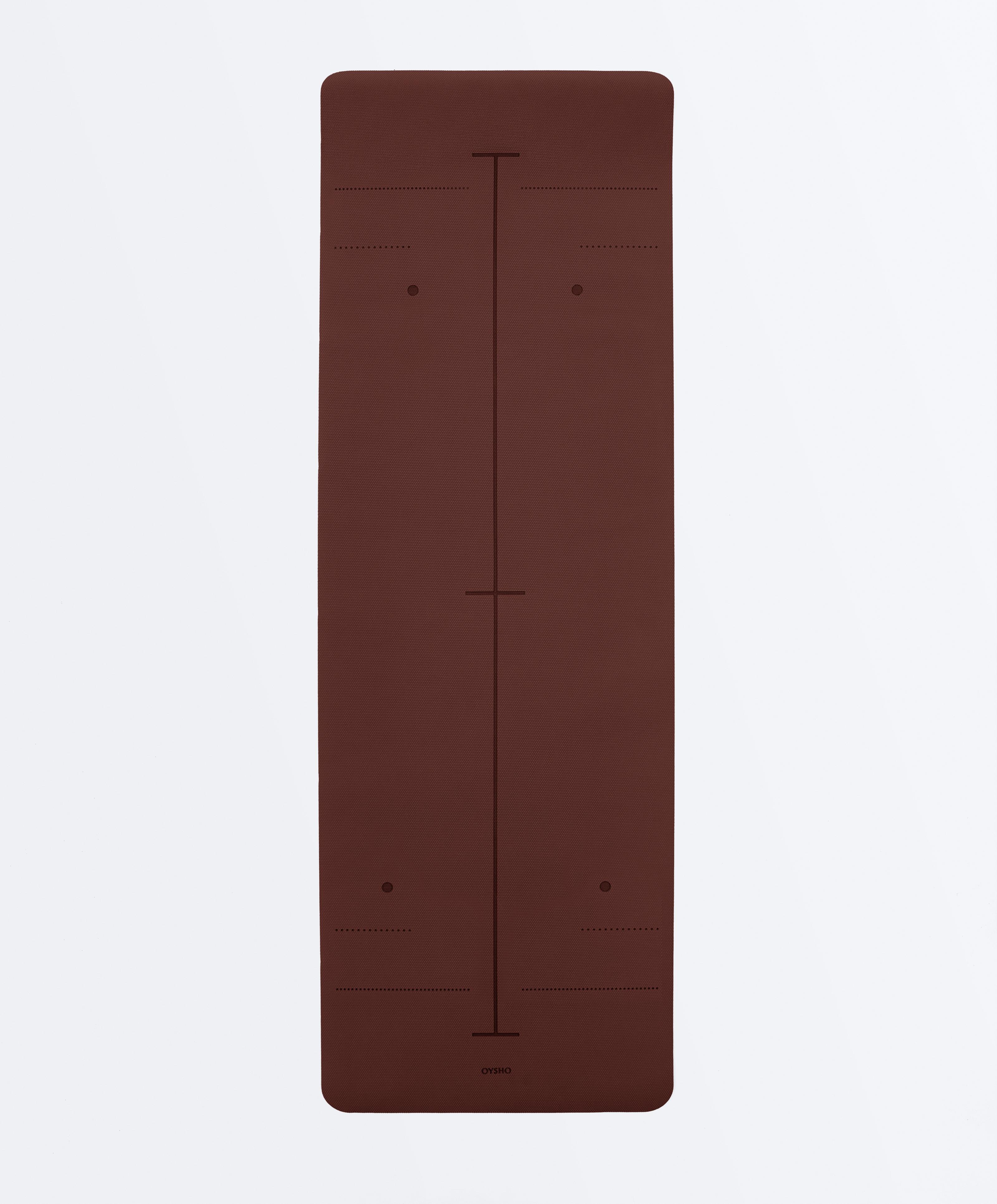 5mm yoga mat — BURGUNDY