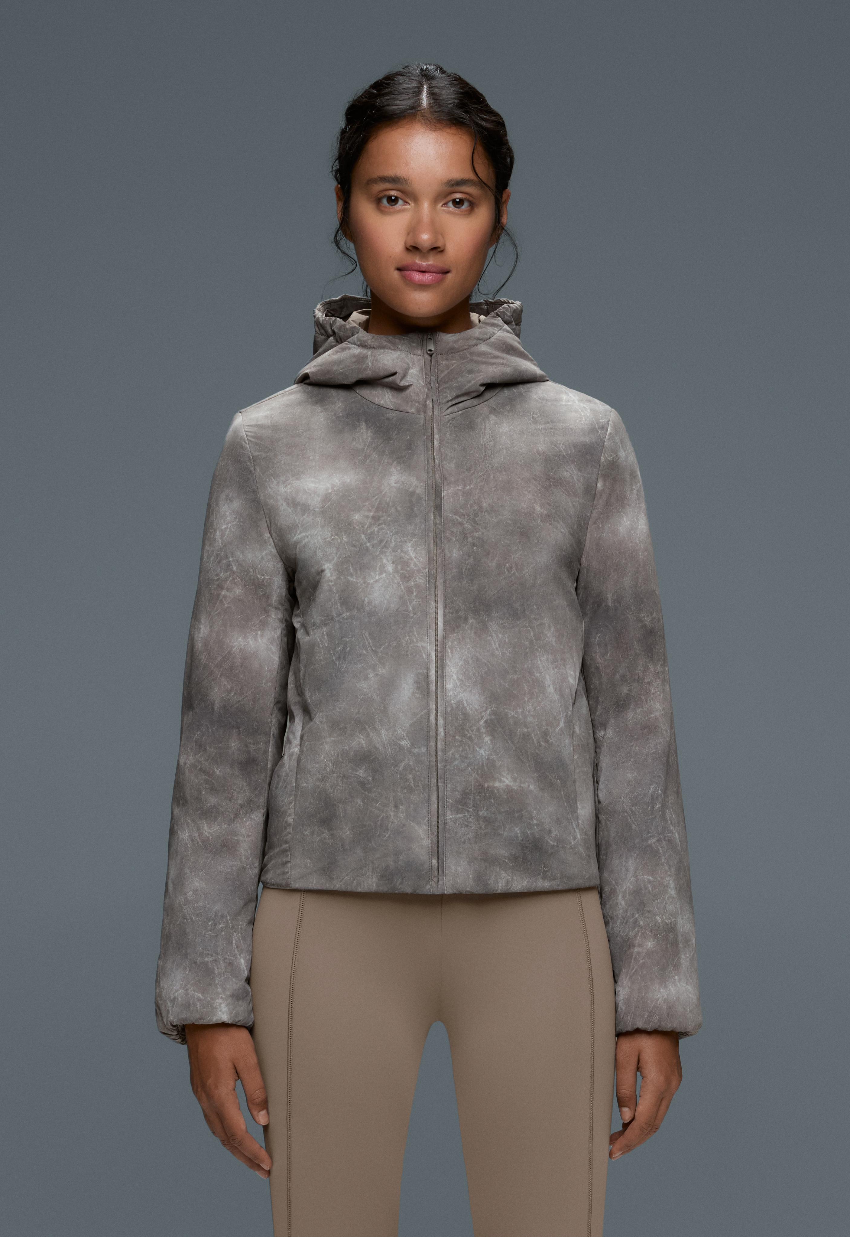 Bedruckte wattierte Funktions-Jacke Boxy mit FELLEX® Volcanic Bedruckte wattierte Funktions-Jacke Boxy mit FELLEX® Volcanic