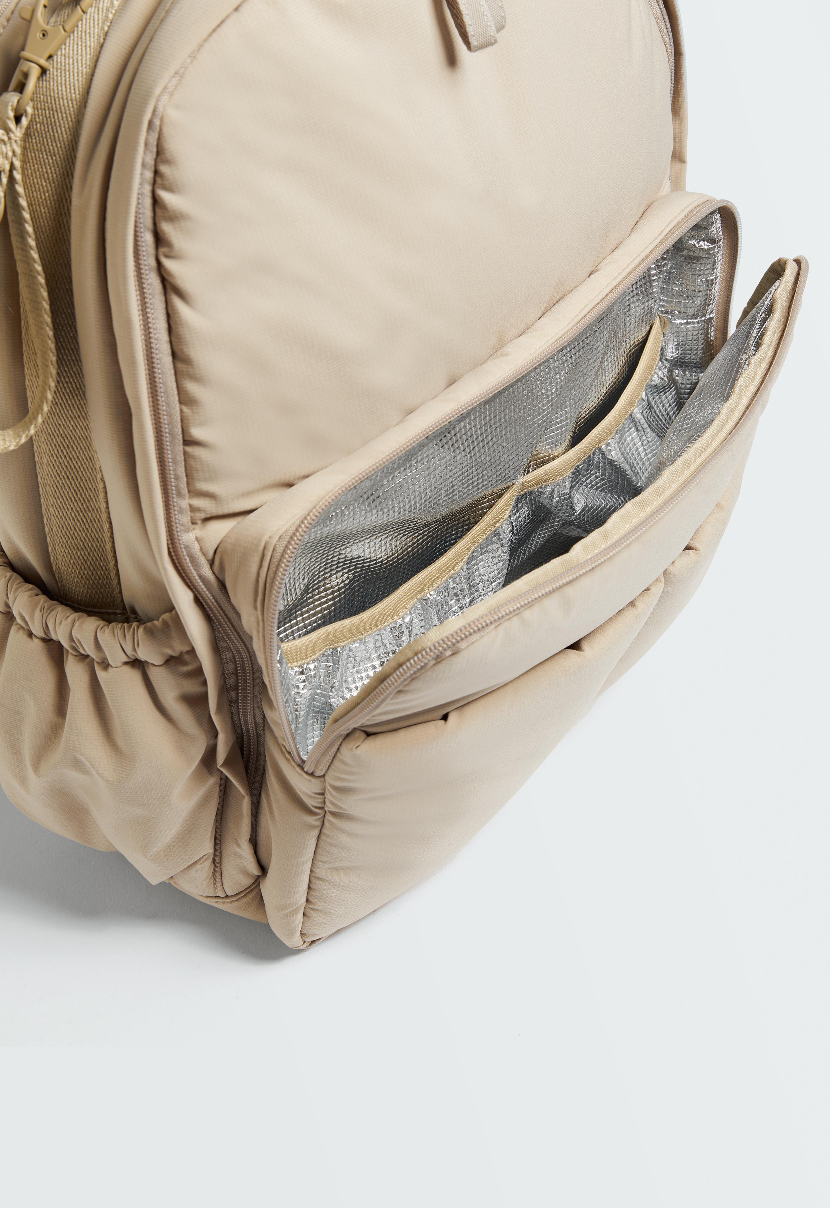 Maxi maternity backpack — SAND
