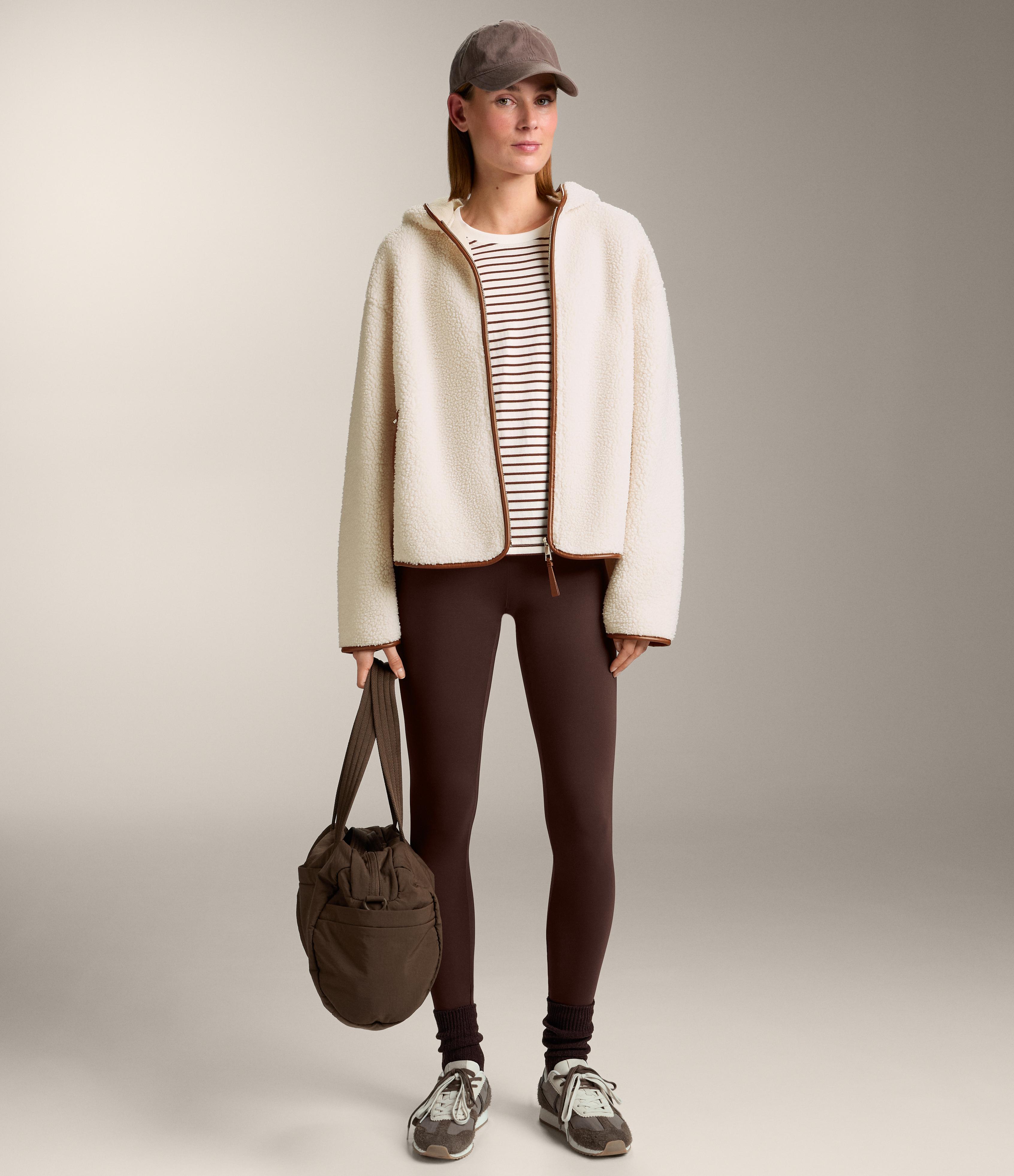 Colour-block trainers — BROWN