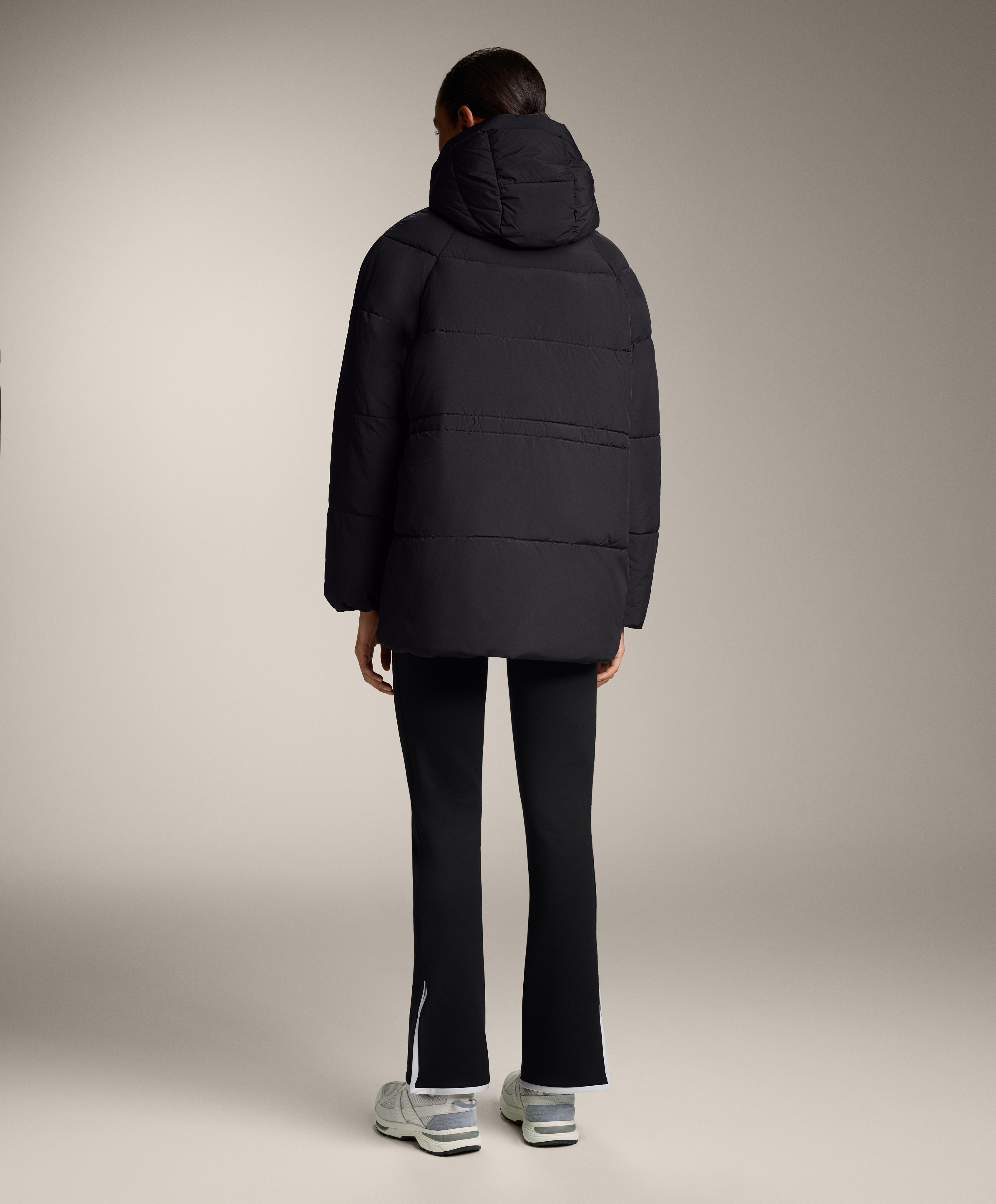 Primaloft® water-repellent padded jacket — BLACK