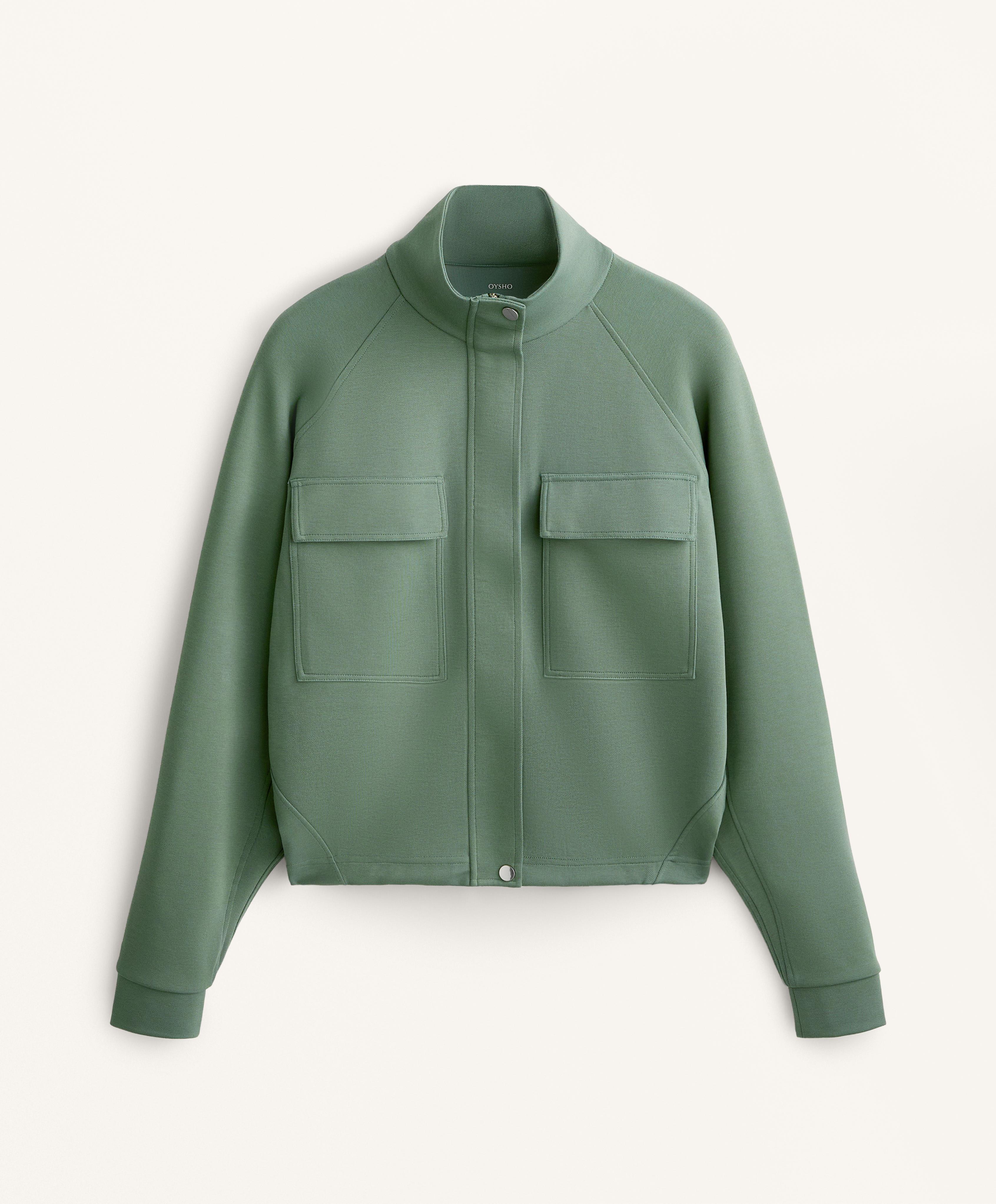 ~40's cotton piqué jacket 40's] French Vintage Gray Cotton Pique Hunting Jacket