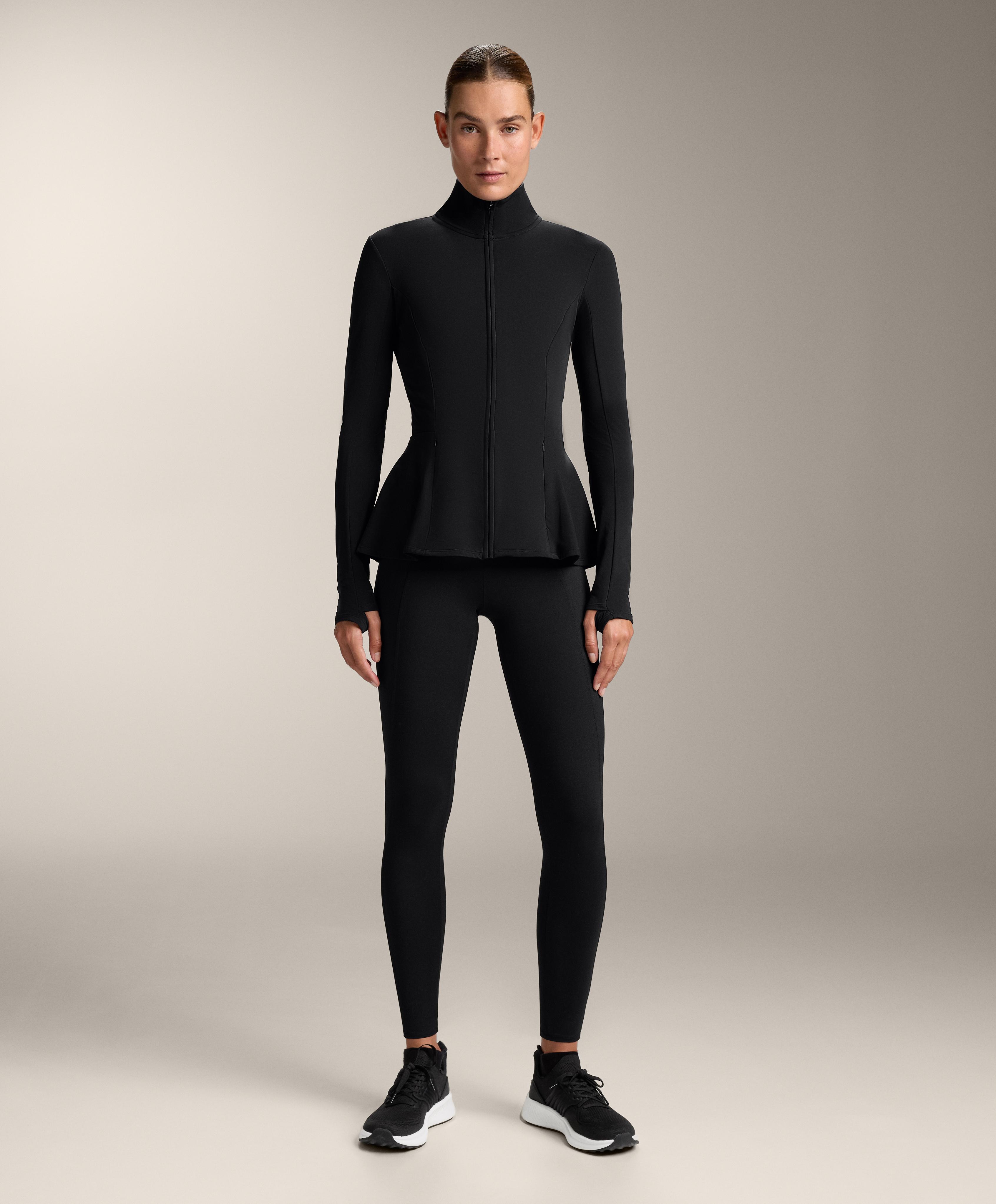 Chaqueta técnica light warm peplum - Rebajas