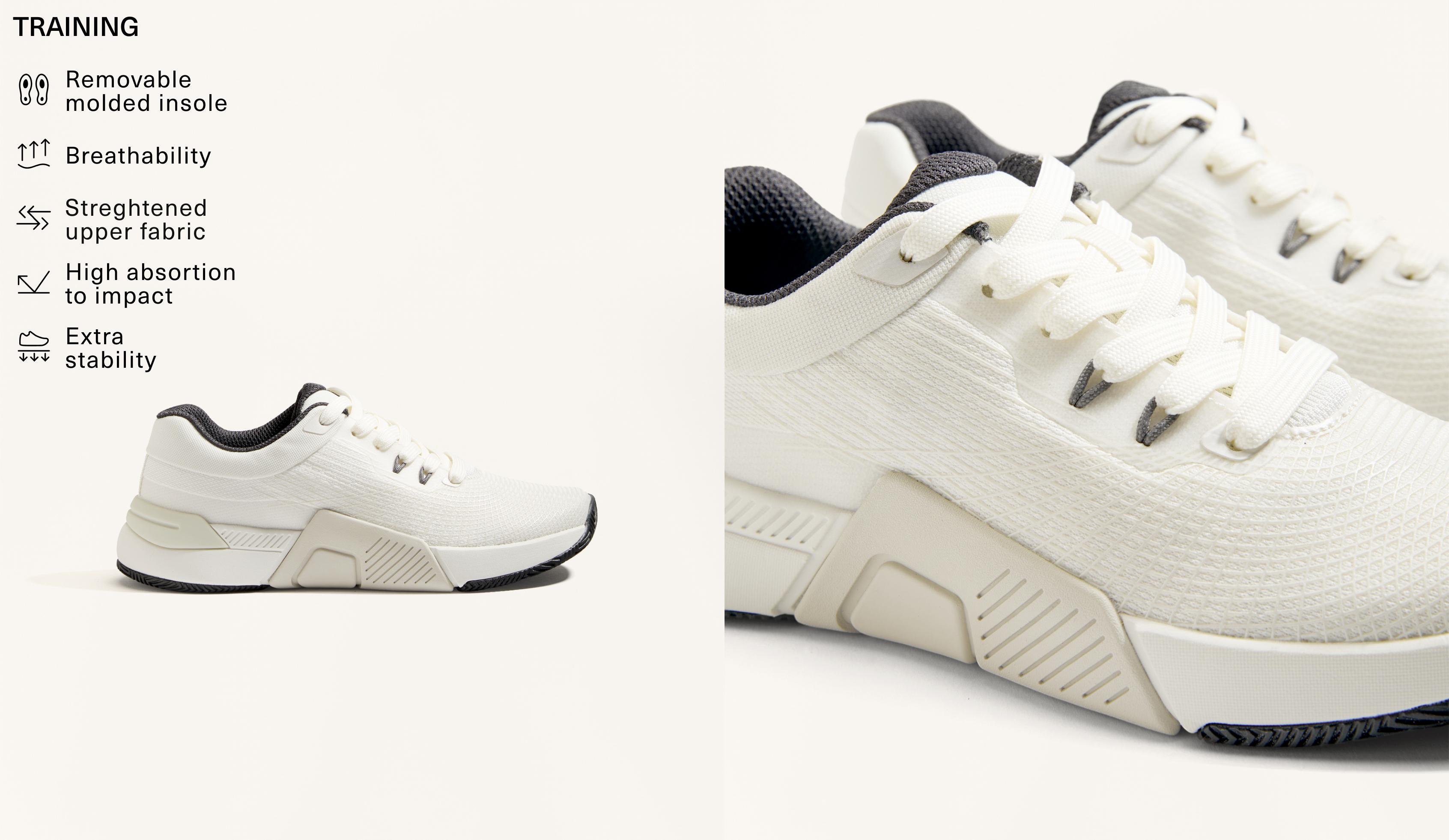 Chaussure de sport entraînement stabilité