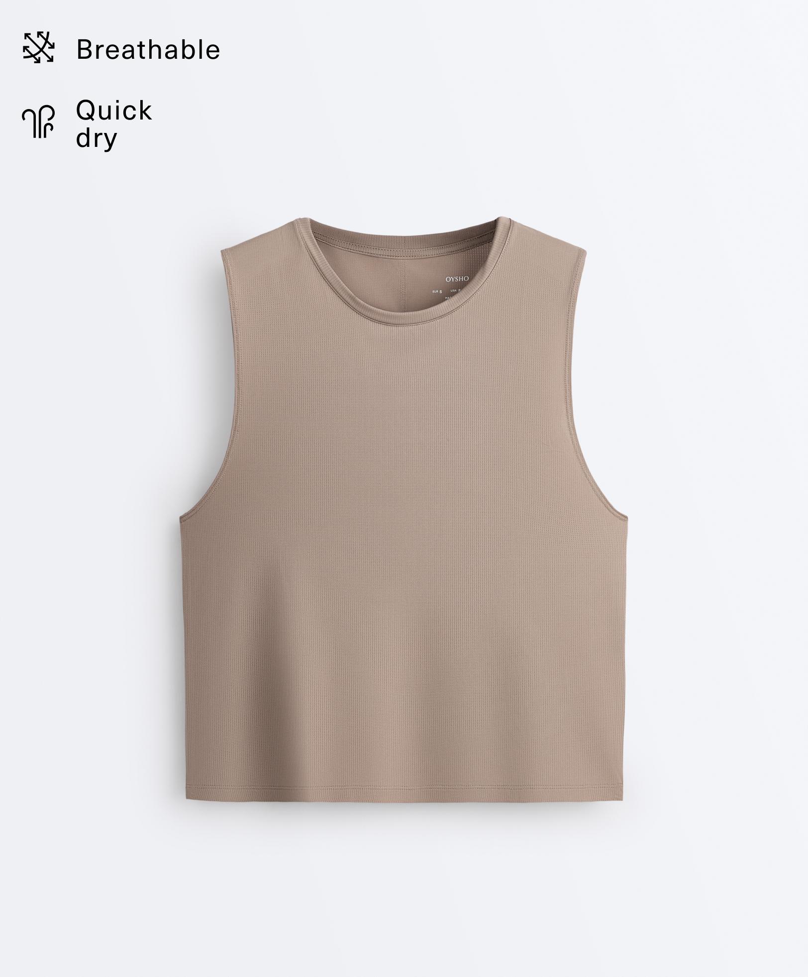 Technical Sleeveless T-shirt Technical Sleeveless T-shirt