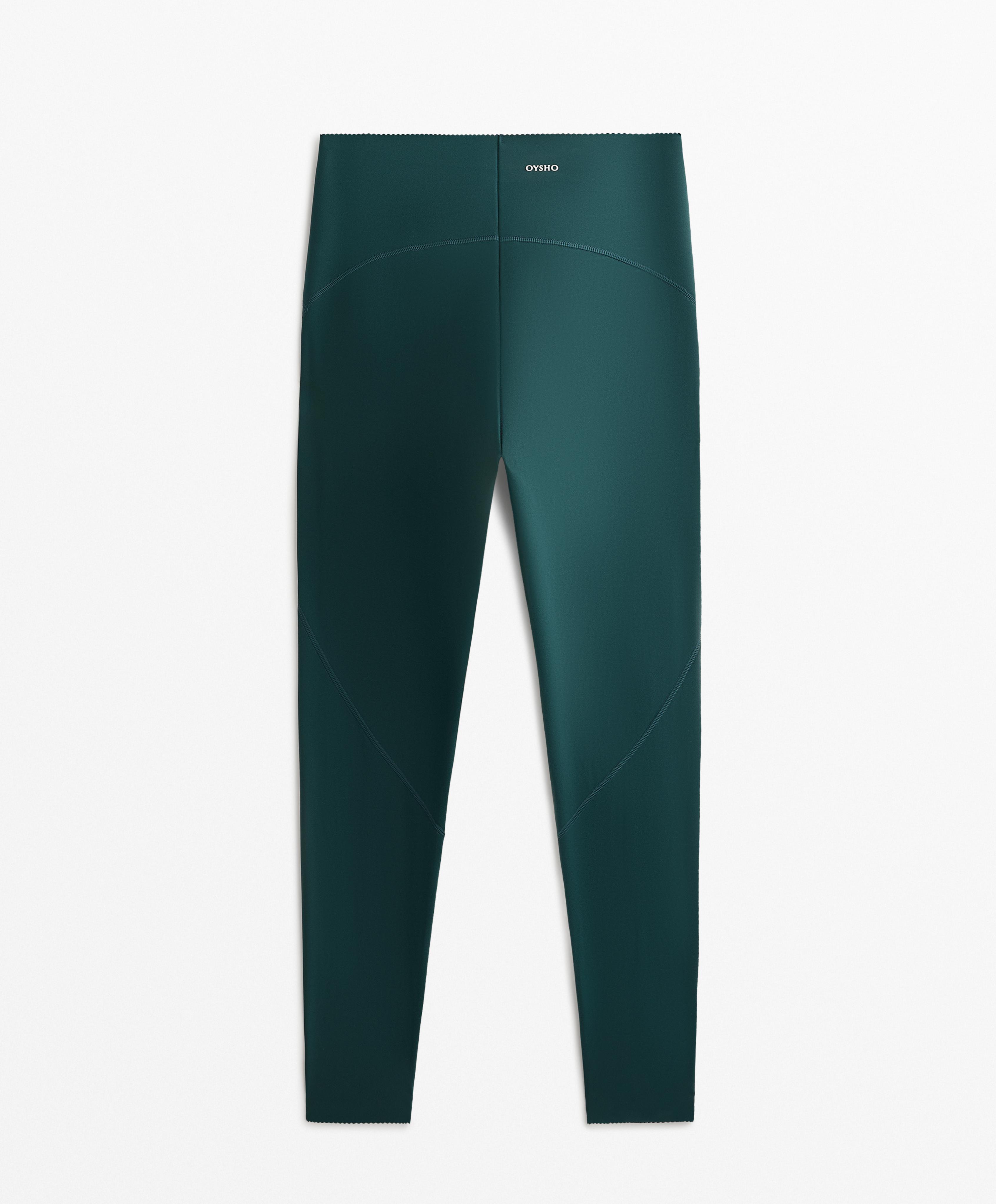 Basic compressive ankle-length leggings