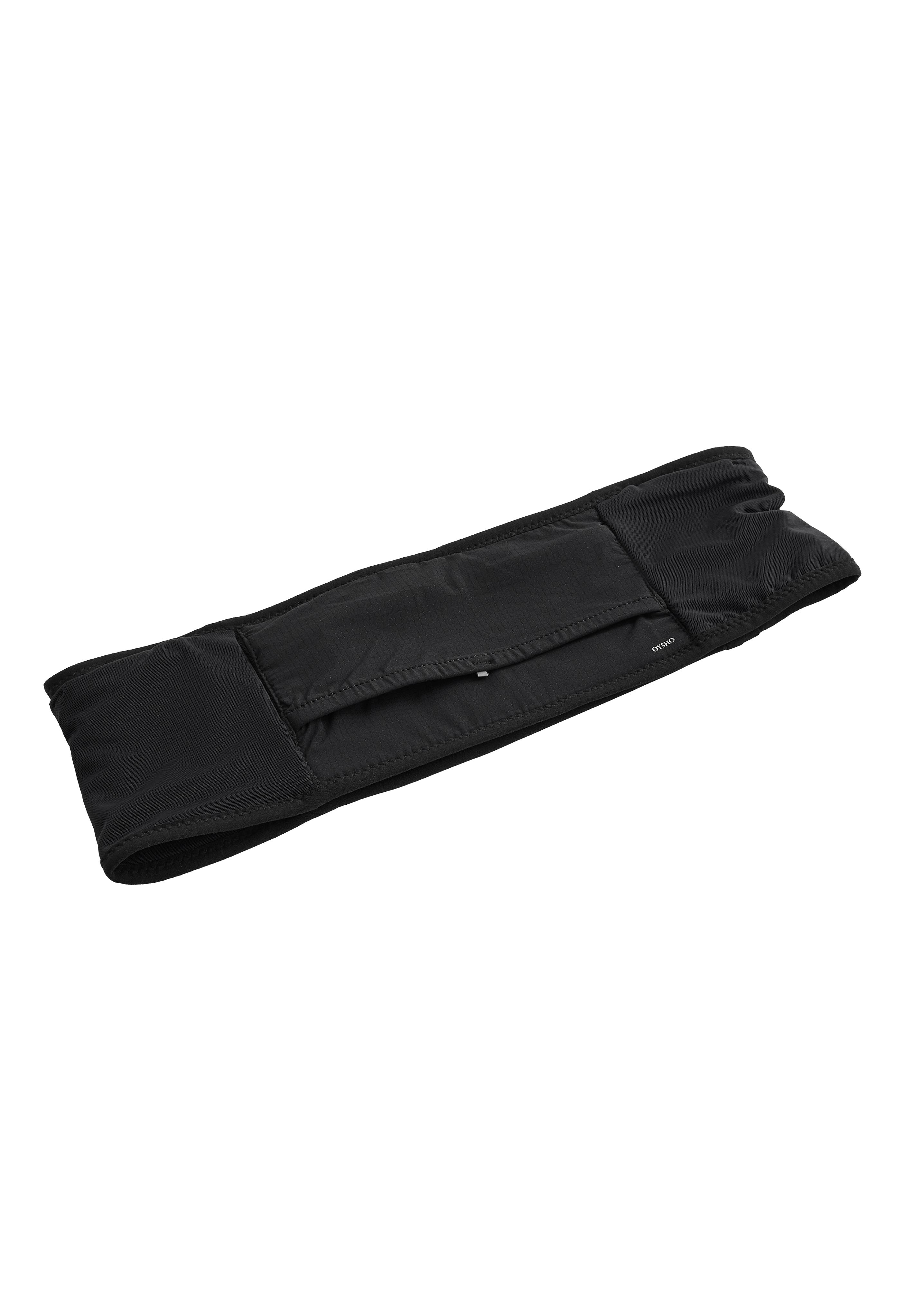 Running belt bag — BLACK