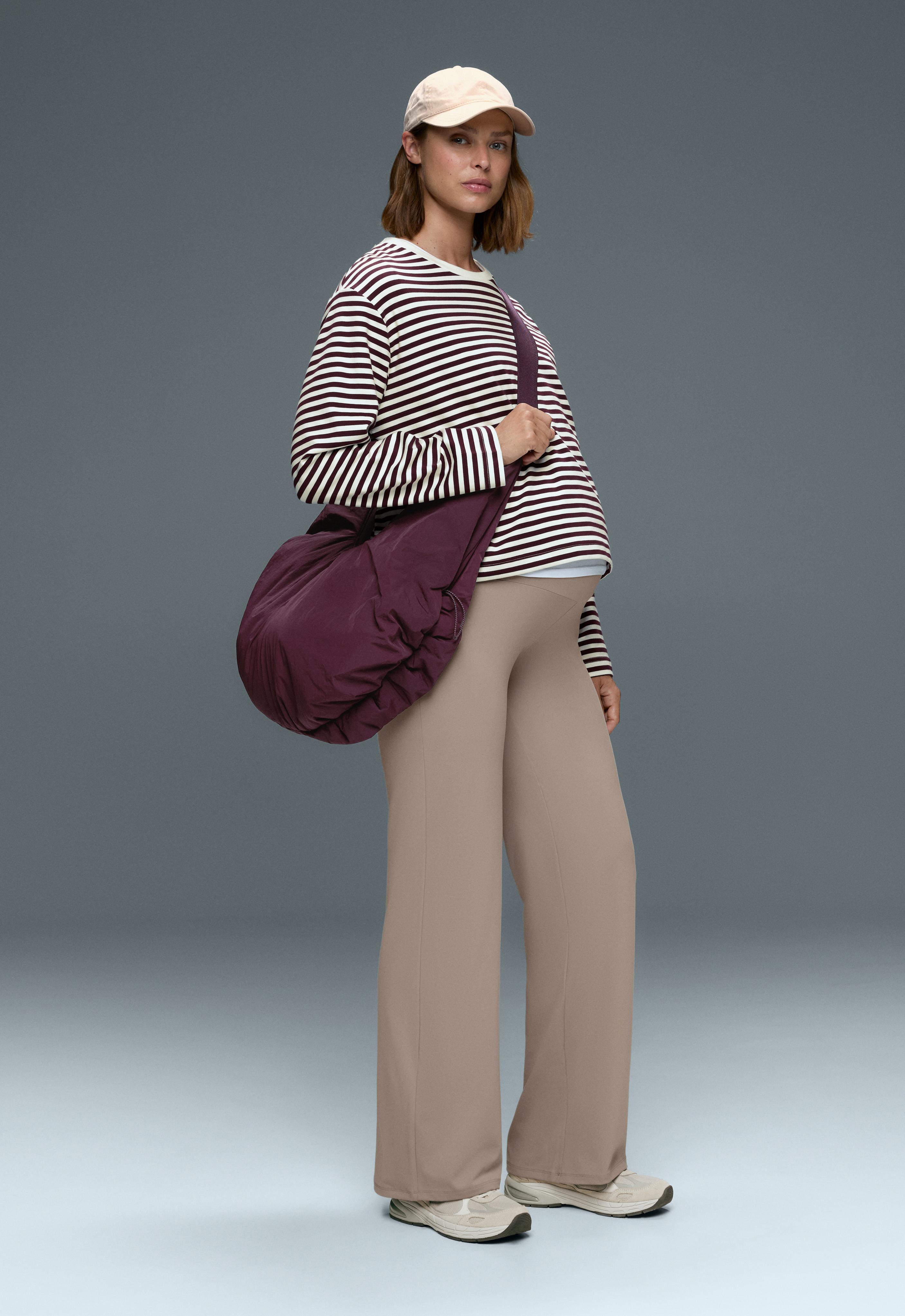 Comfortlux maternity straight-leg trousers