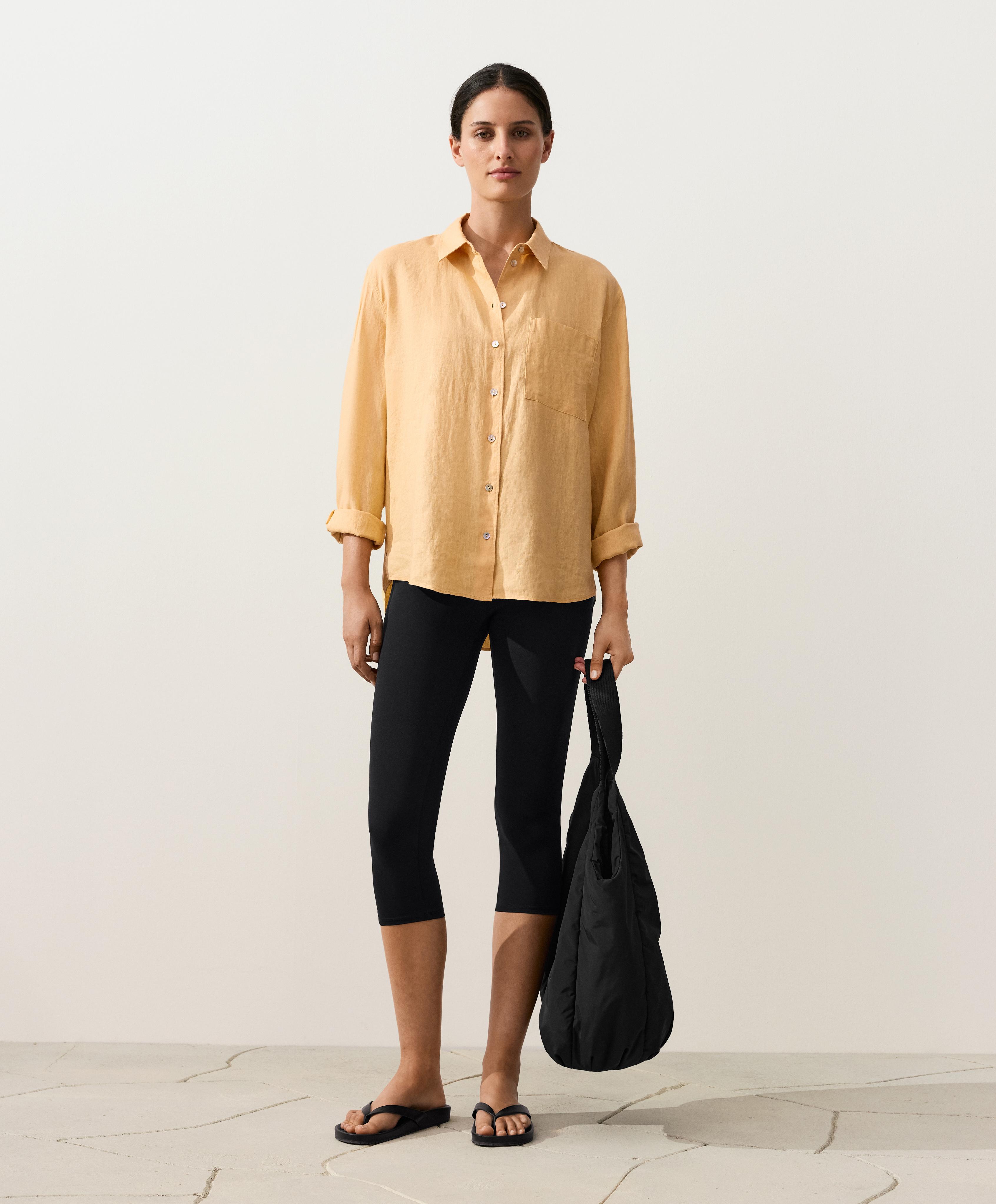 100% linen relaxed shirt 100% linen relaxed shirt