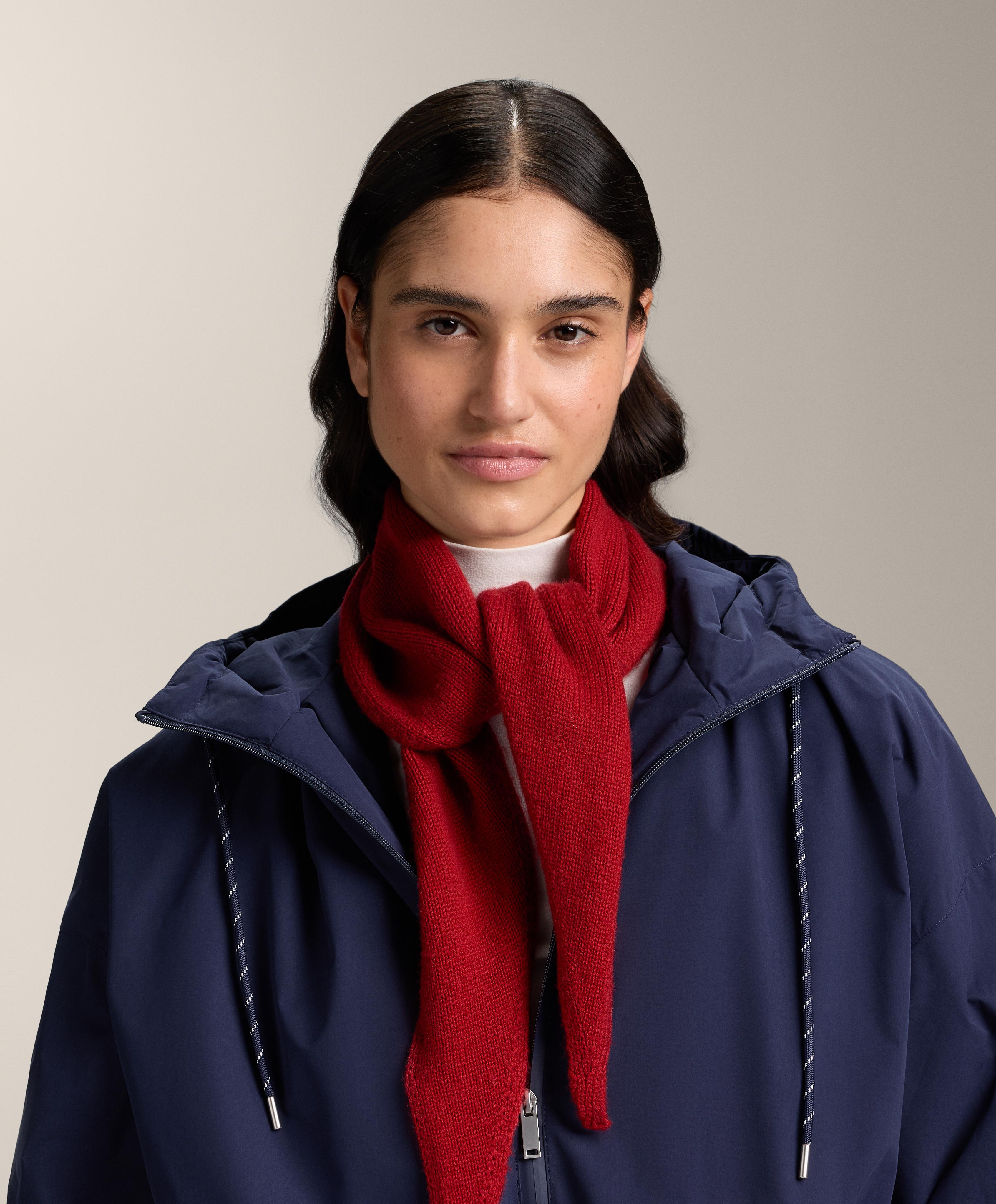 90% wool 10% cashmere knit bandana 90% wool 10% cashmere knit bandana