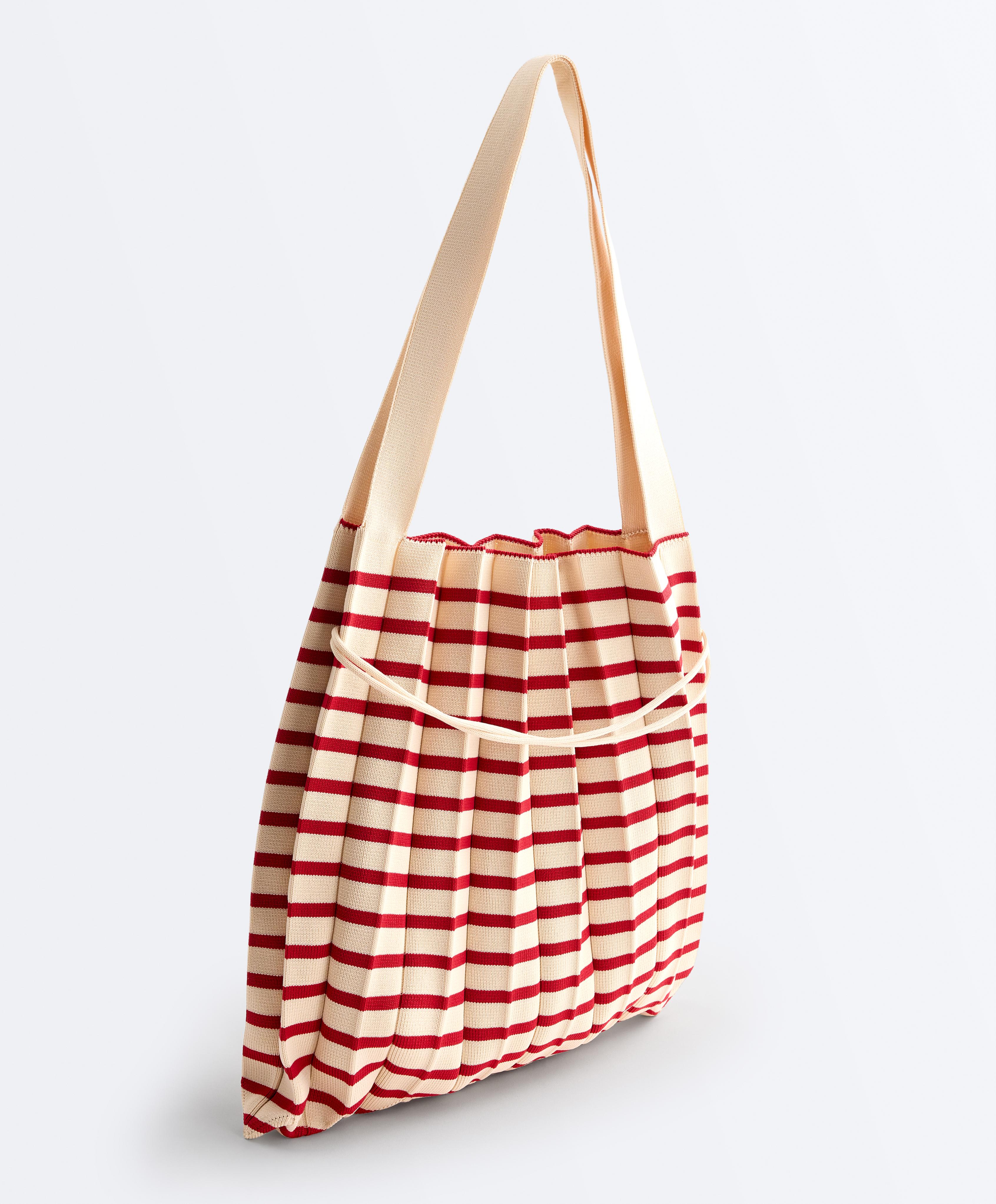Bolso punto plisado