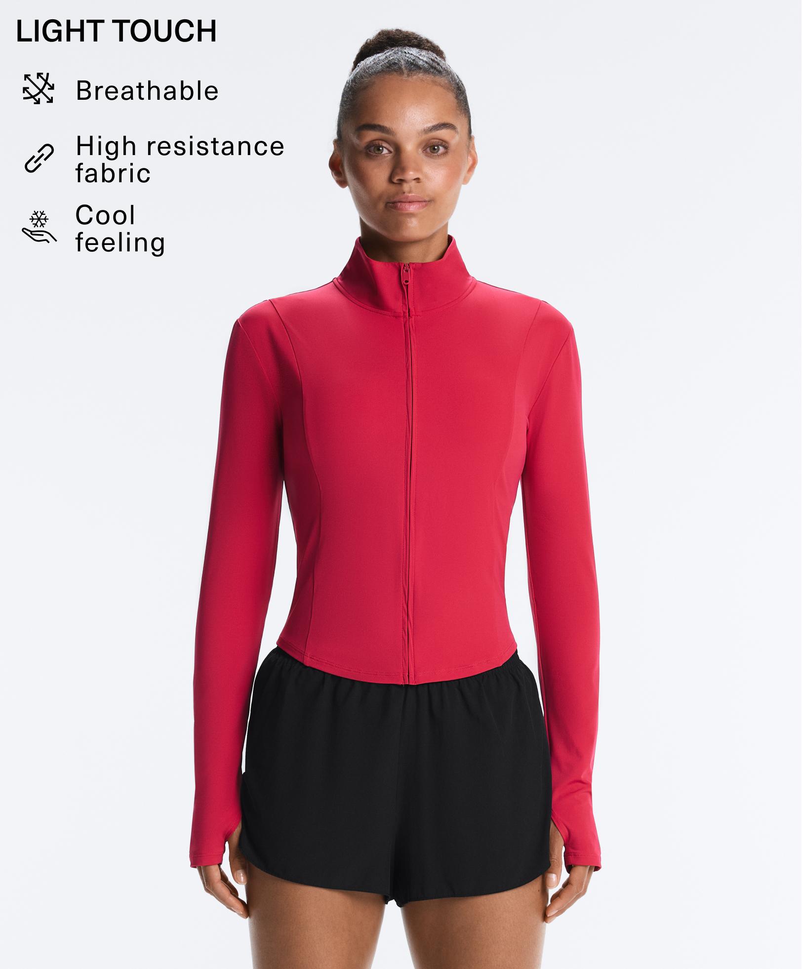 Short Light Touch technical jacket