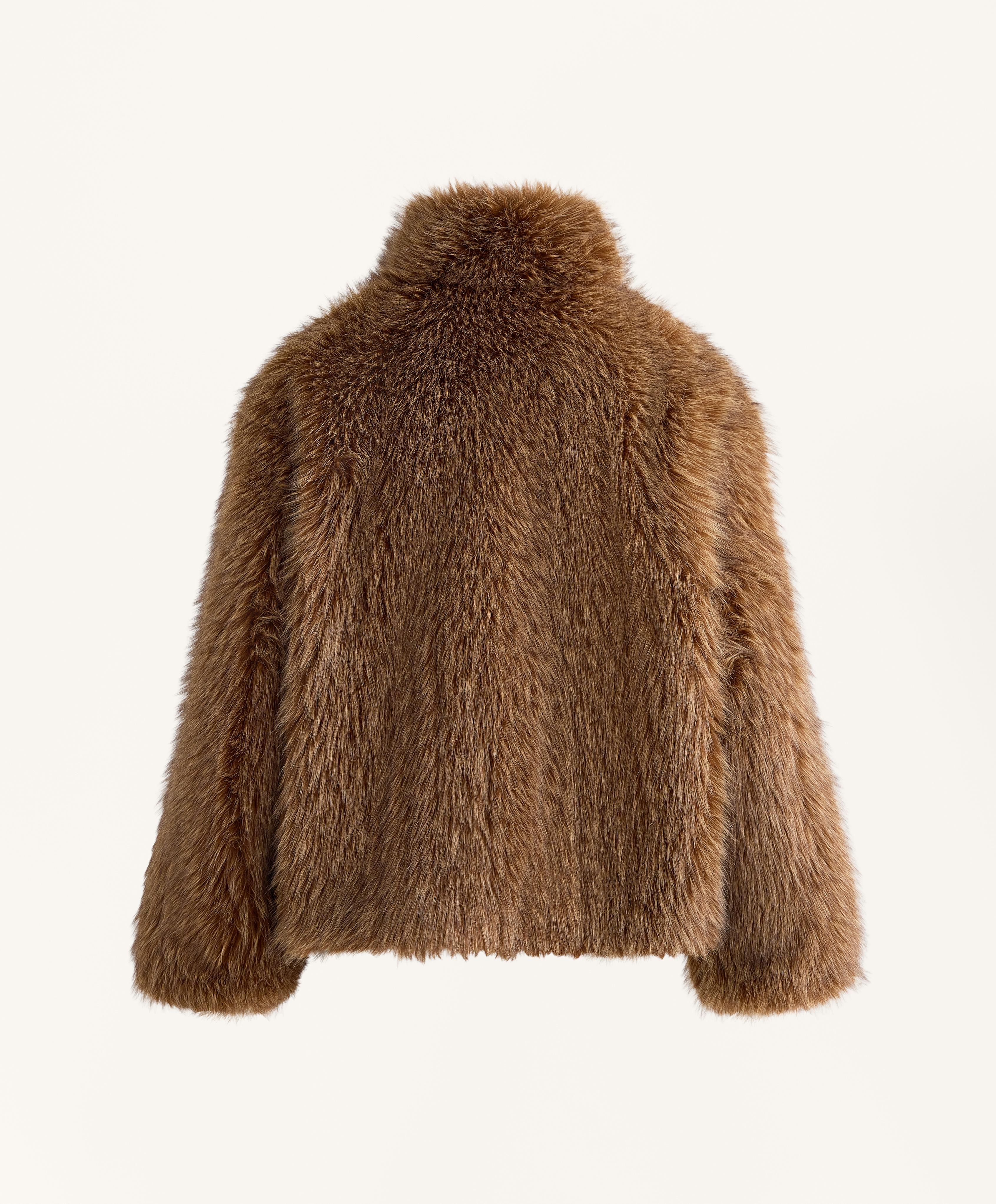 Faux fur jacket — MAHOGANY