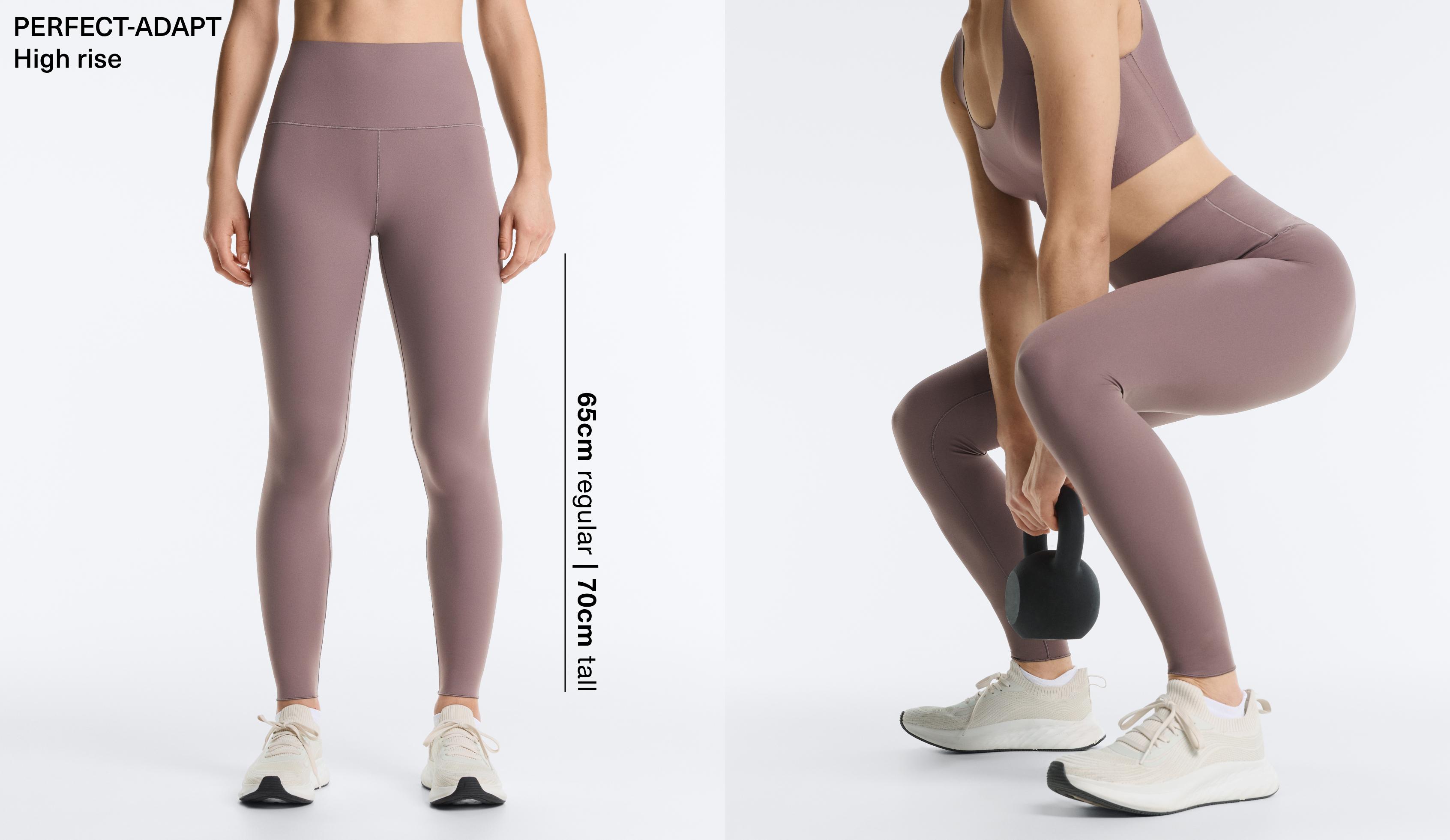 Perfect-adapt high-rise ankle-length leggings