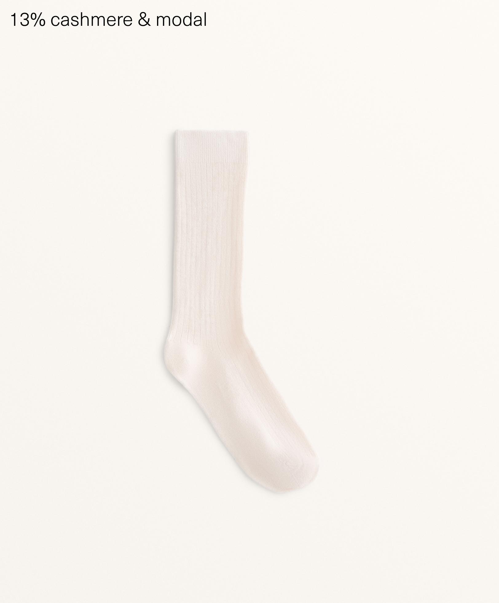 Calcetín classic mezcla modal y 13% cashmere Calcetín classic mezcla modal y 13% cashmere