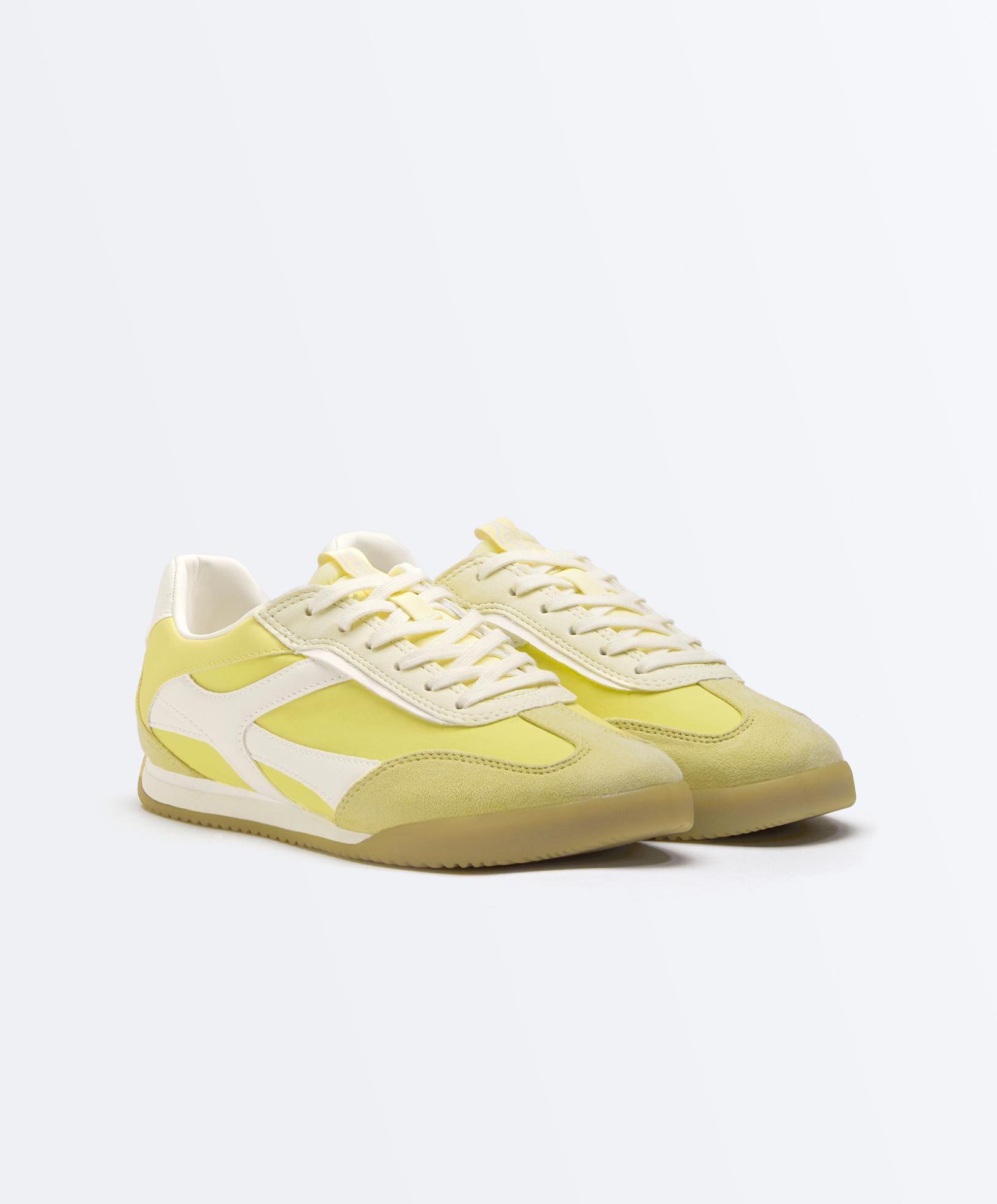 Trainers with nylon side piece - Sale