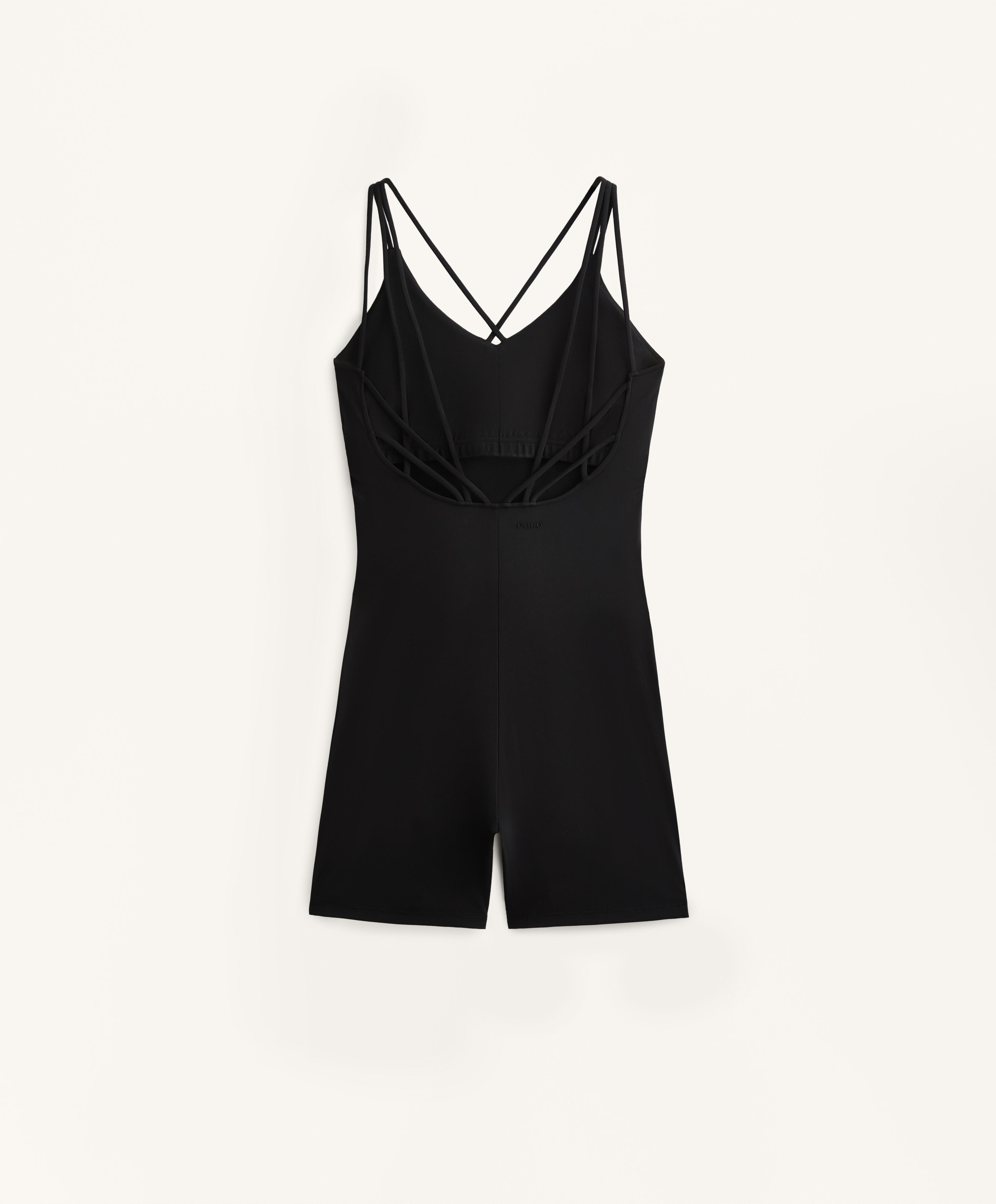 Comfortlux double strap short jumpsuit