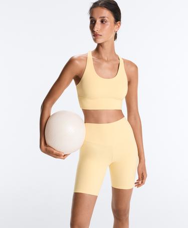 Leggings biker high rise comfortlux 20 cm — PALE YELLOW 5