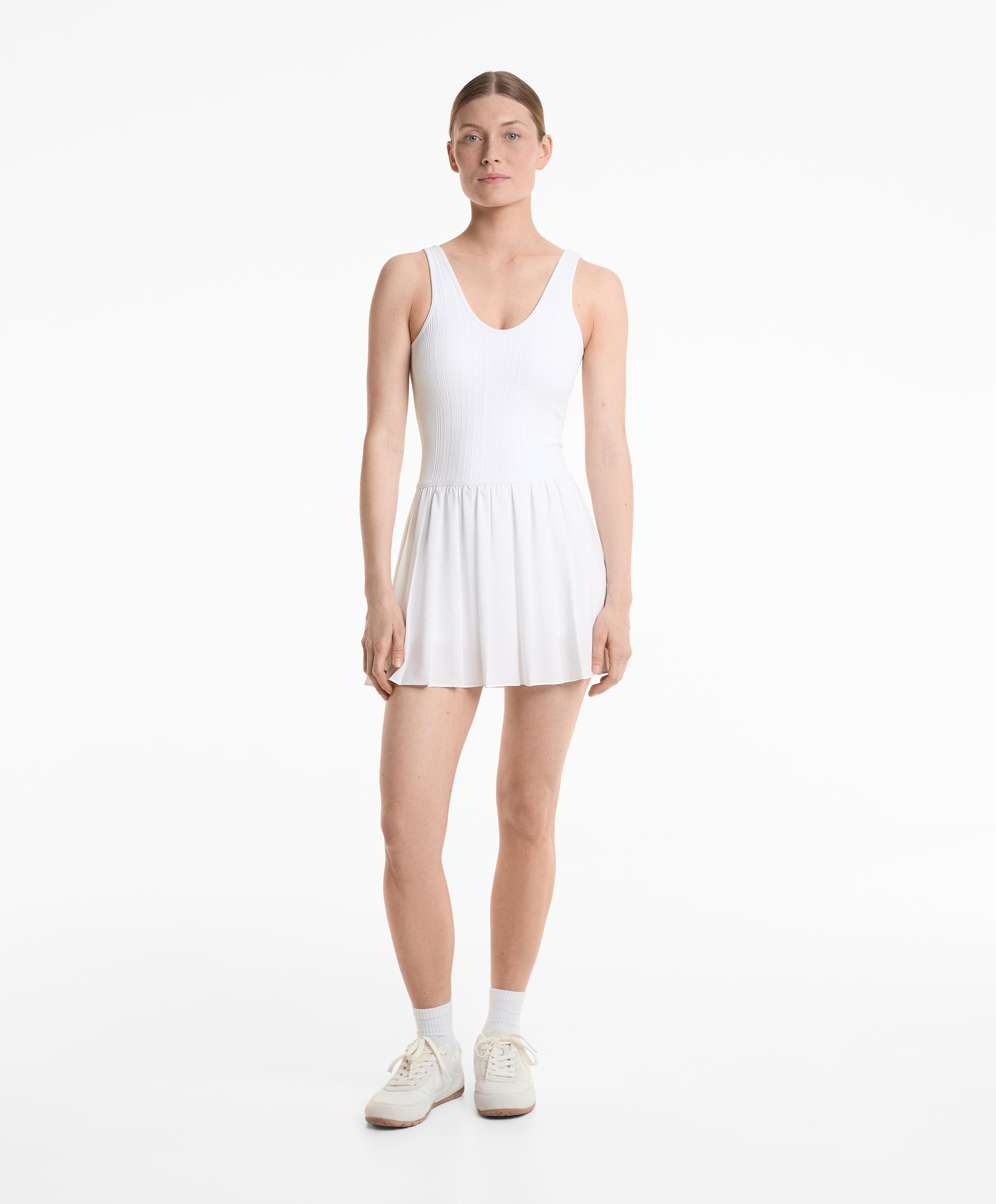 Pleated mini dress - Sale Pleated mini dress - Sale