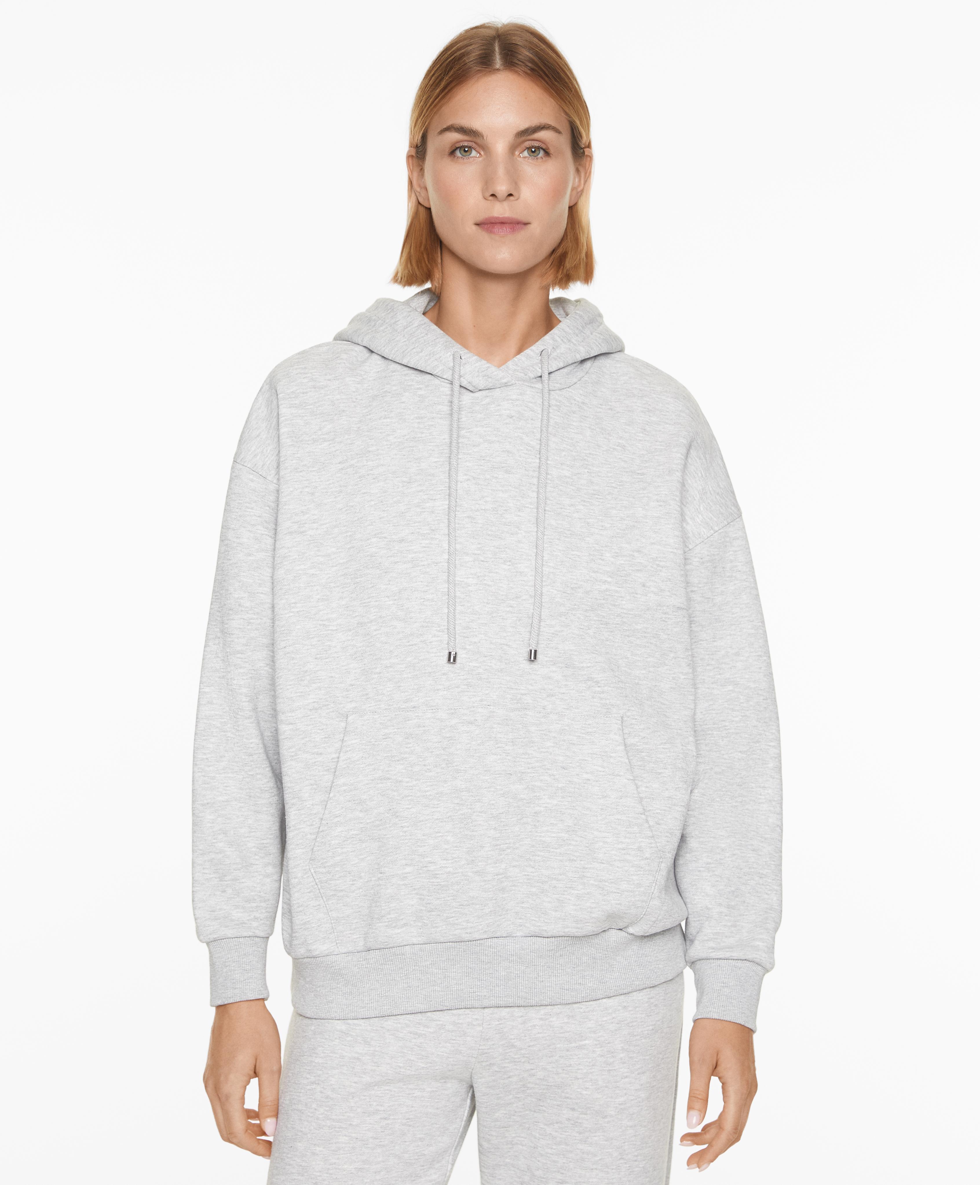 Oversize hoodie with cotton