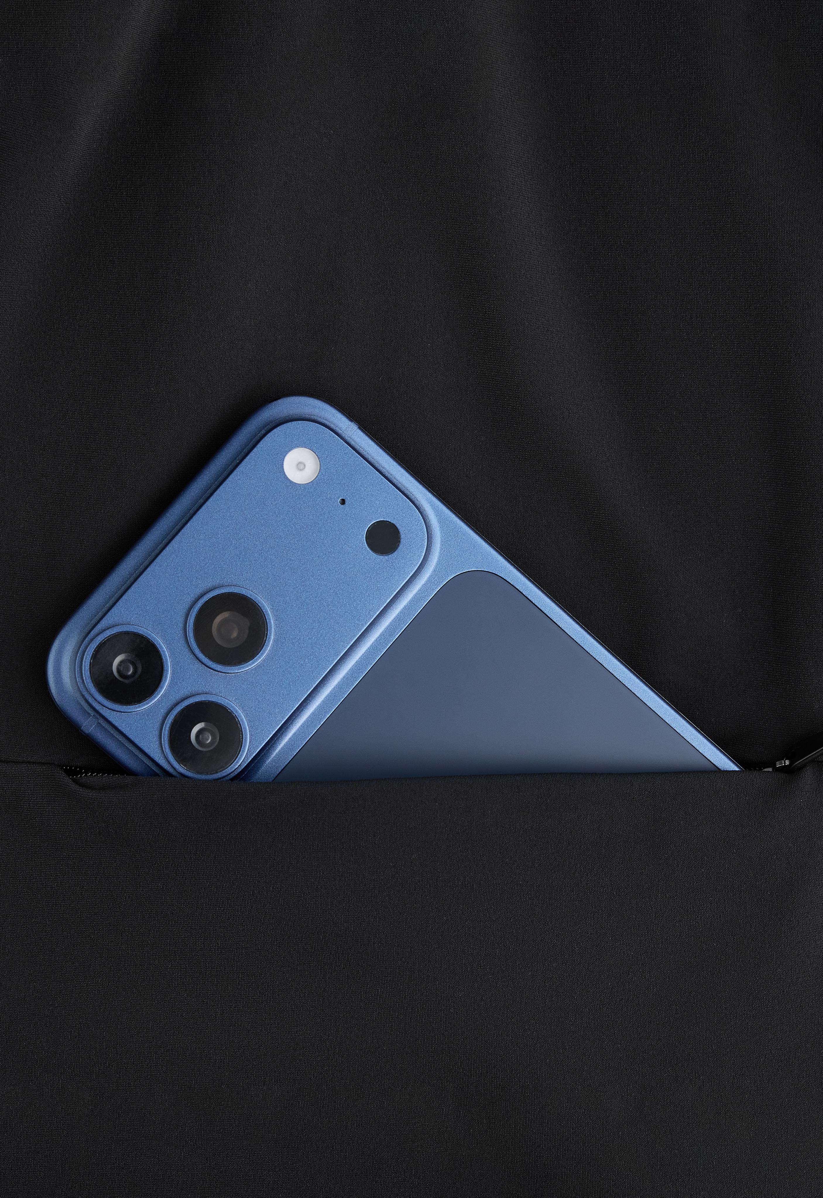 Double stretch technical jacket — BLACK