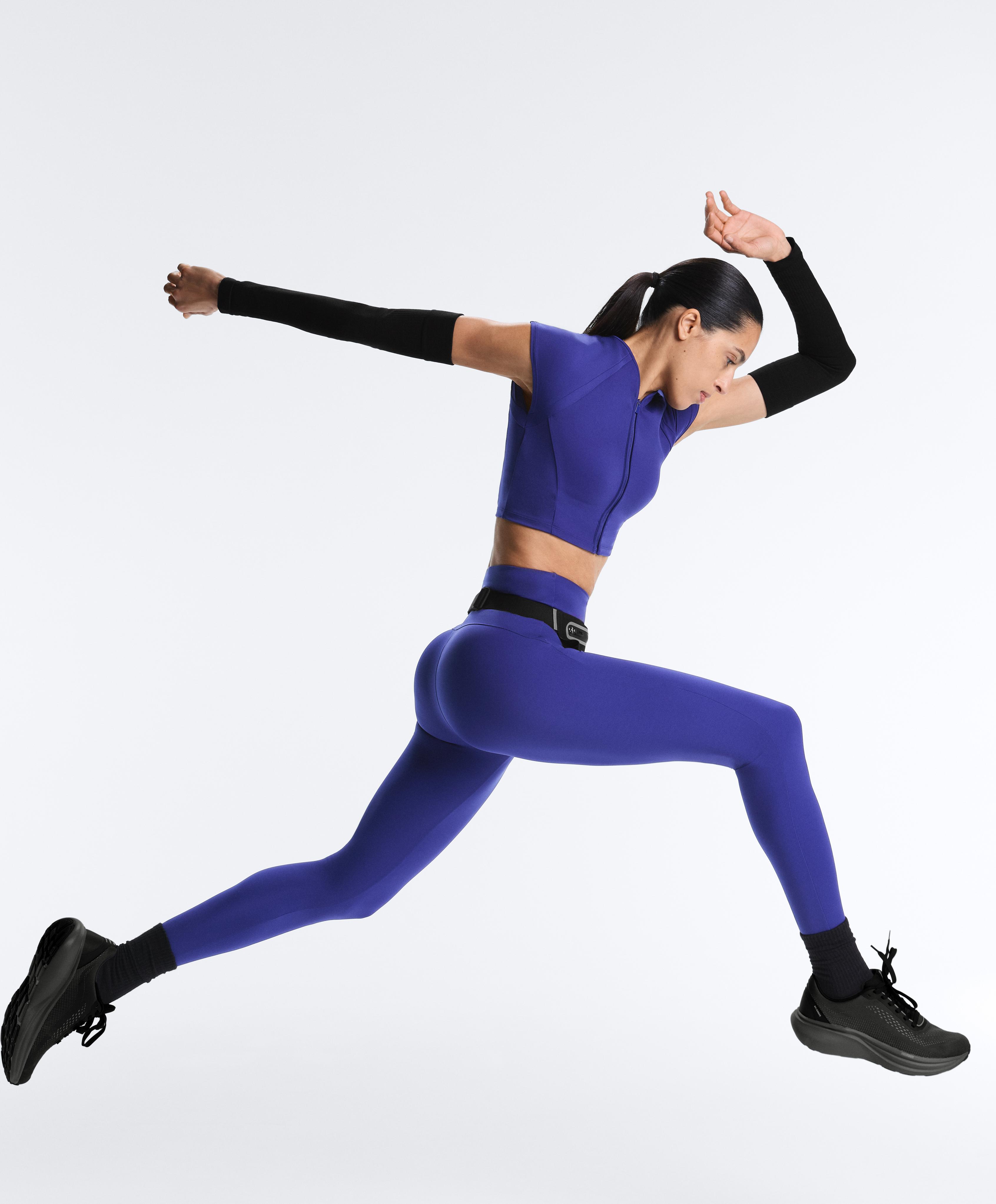 Leggings tobillero high rise Compressive reflectante Leggings tobillero high rise Compressive reflectante