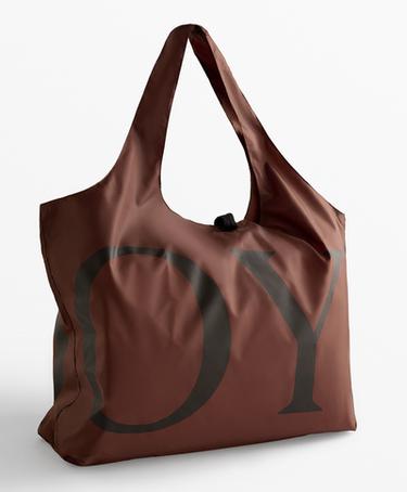 OYSHO Packable Bag — BROWN 1