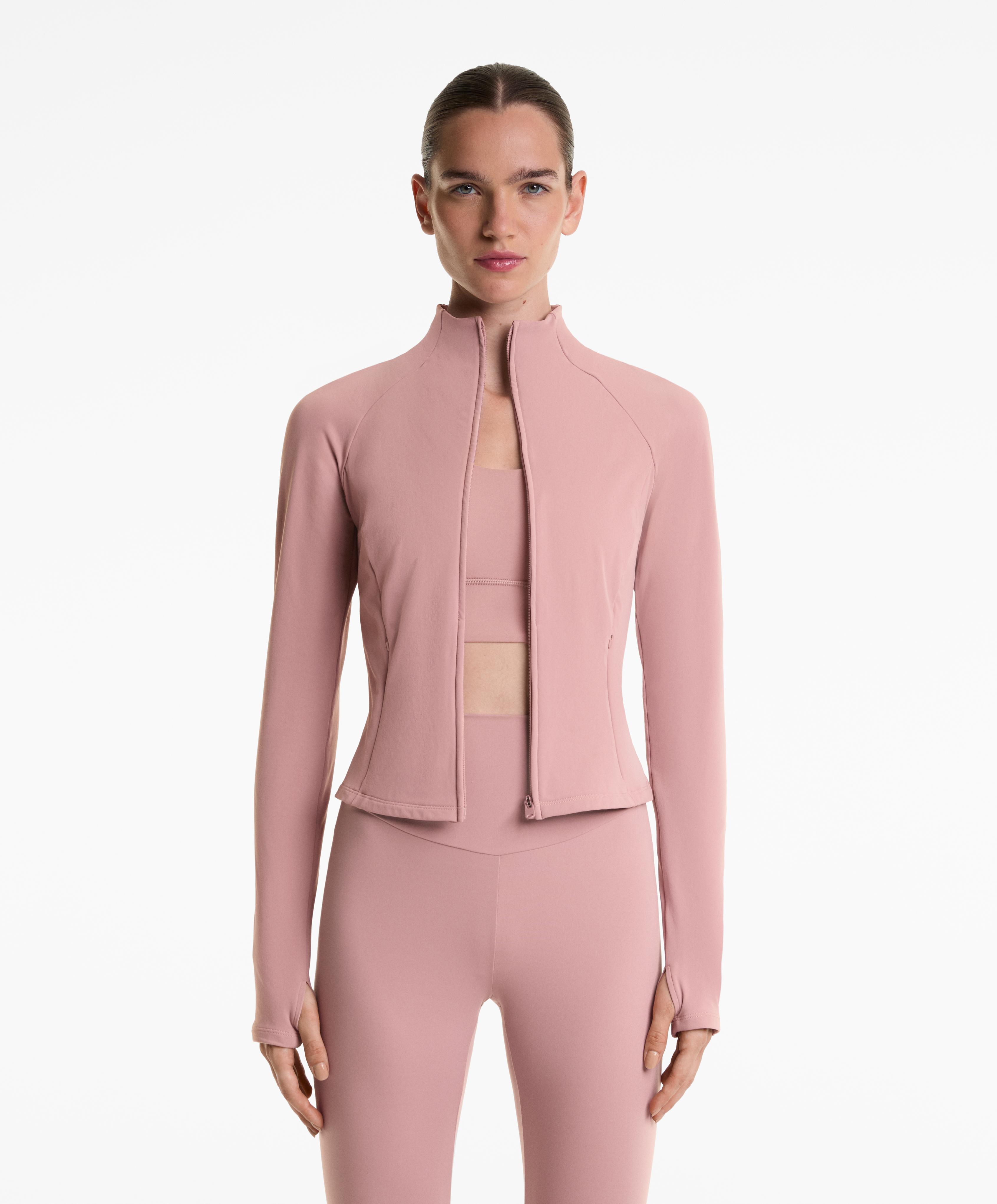 Light warm technical jacket
