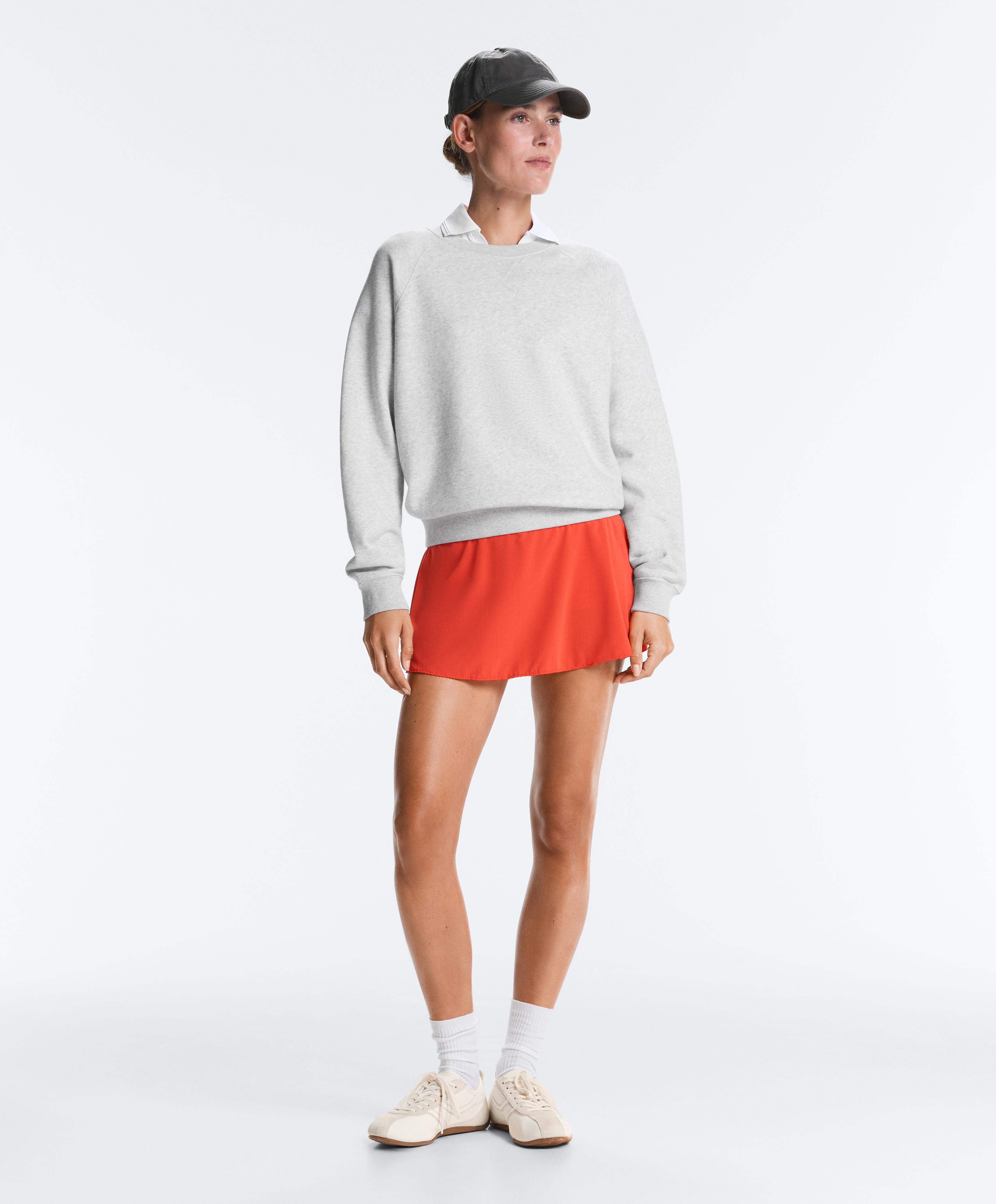 High rise Compressive skirt — BRIGHT ORANGE