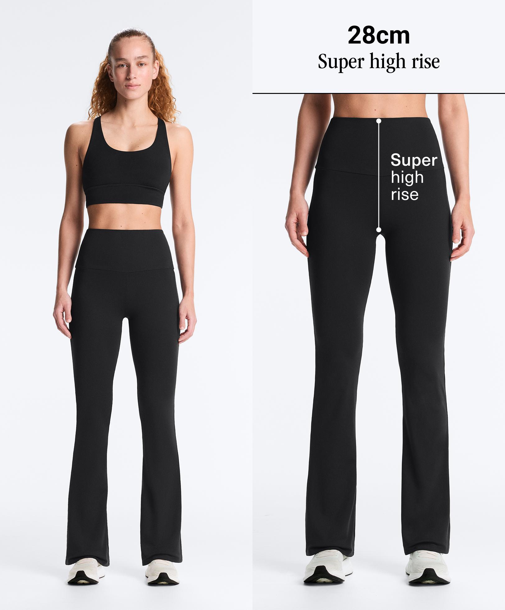 Super high rise Comfortlux flare 裤