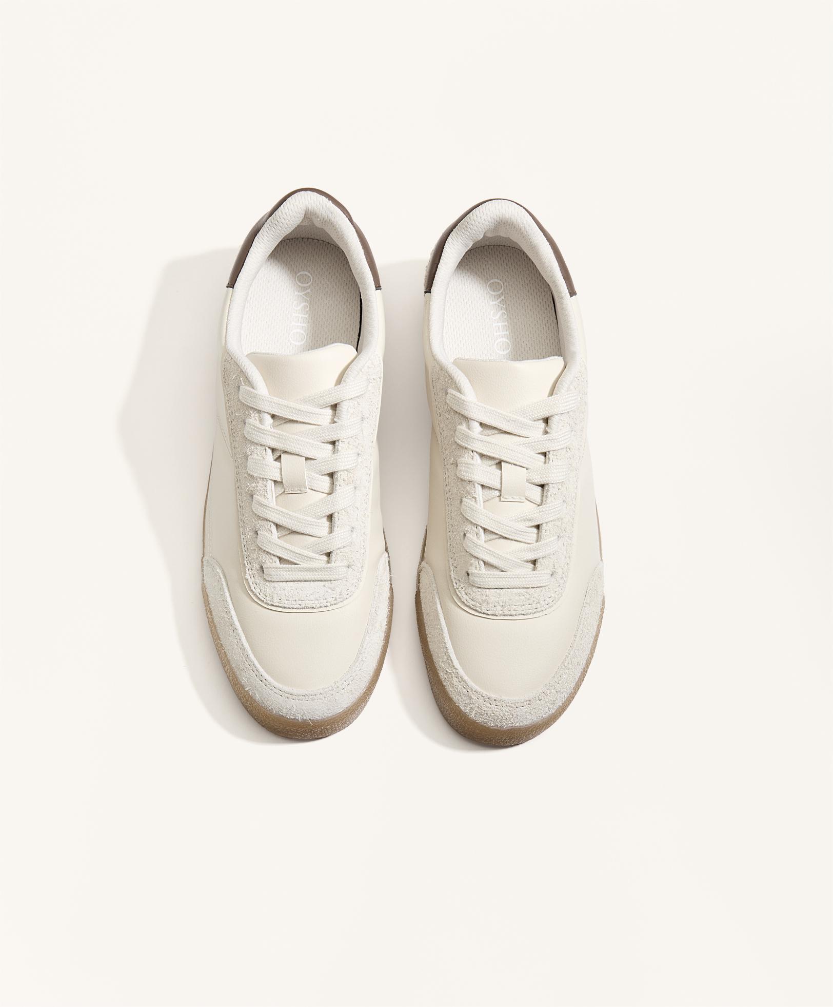 Tenisky z nylonu a semišových dílů - Slevy Tenisky z nylonu a semišových dílů - Slevy