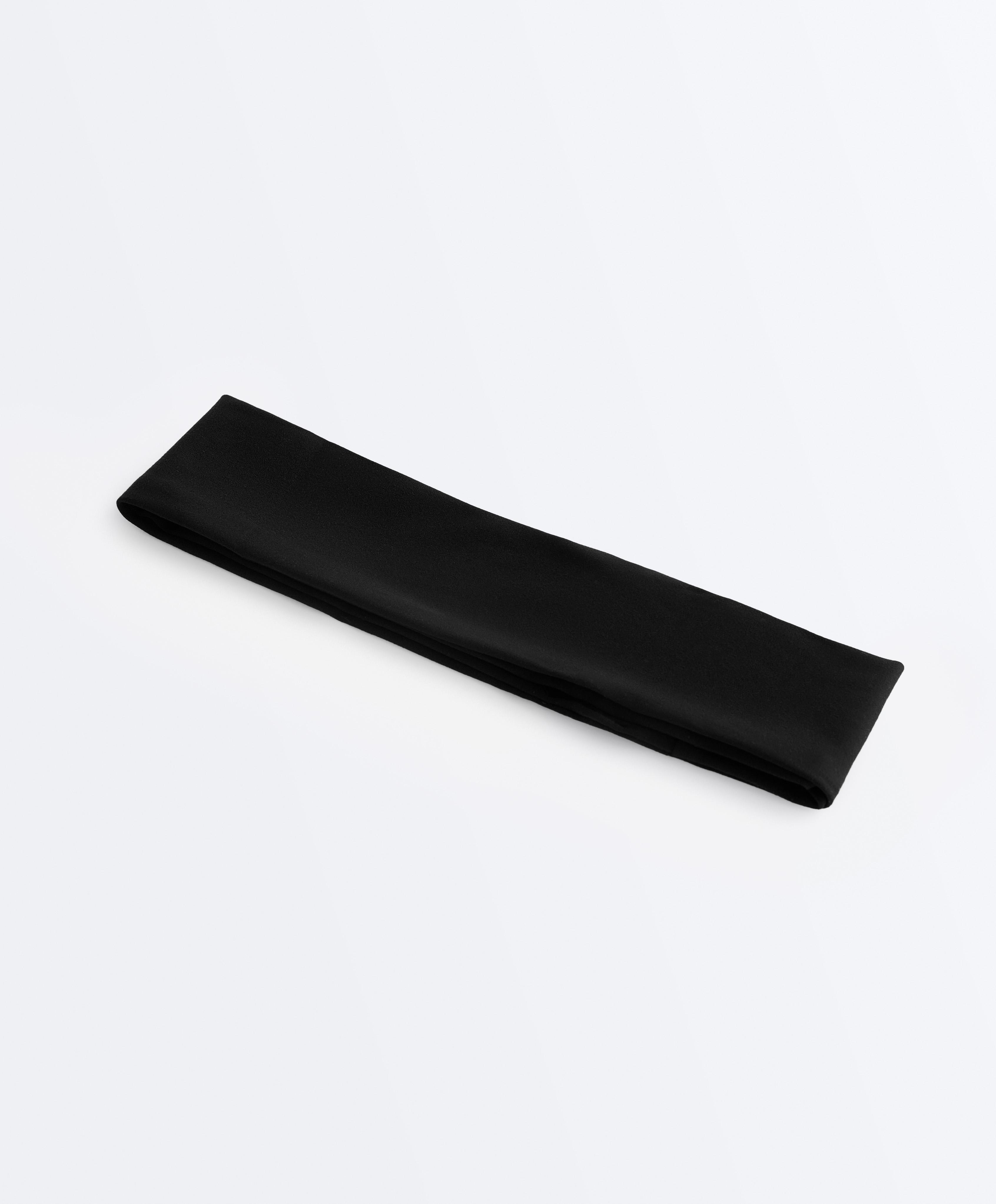 6cm sports headband — BLACK