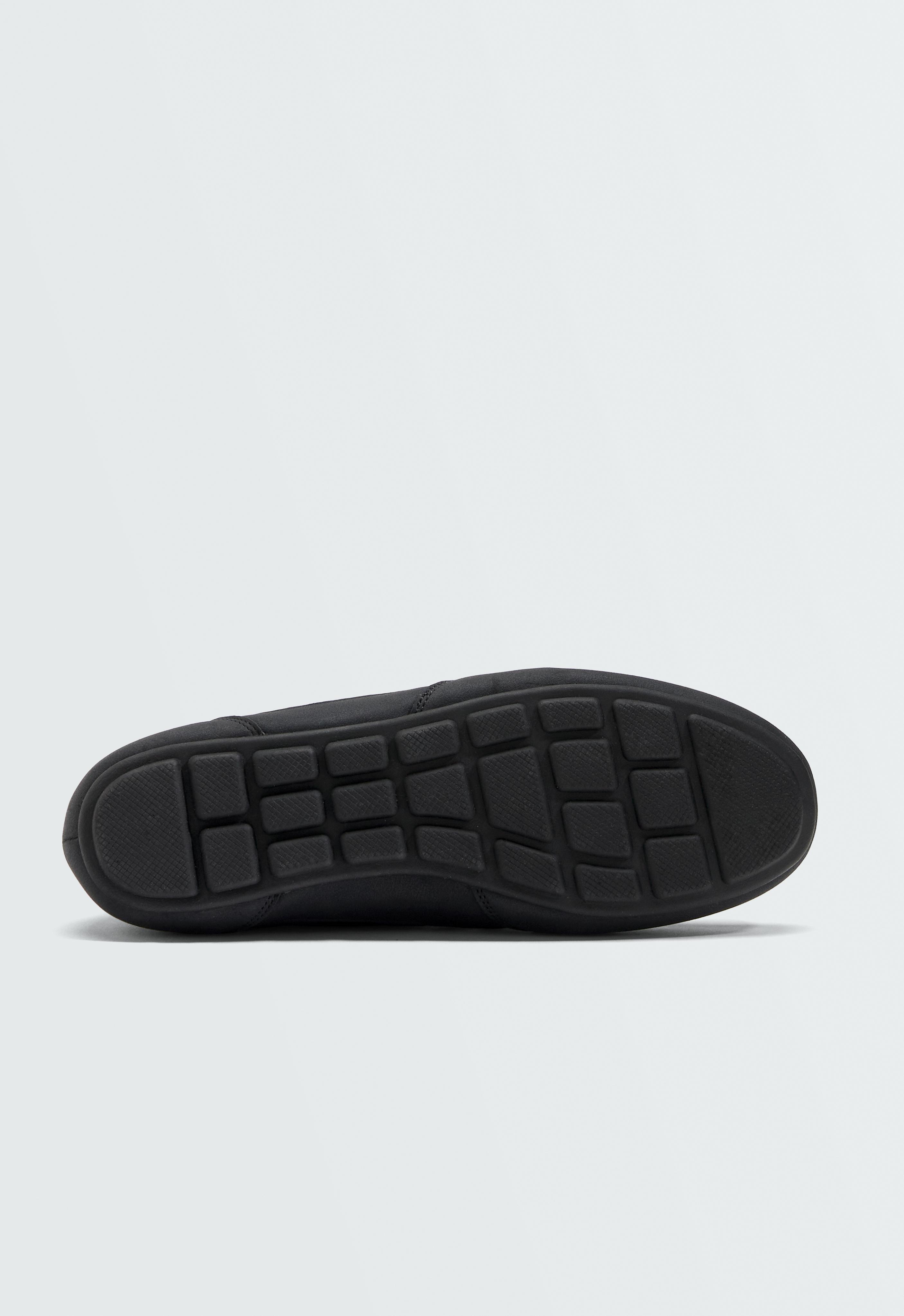 Nylon sport ballet flat — BLACK