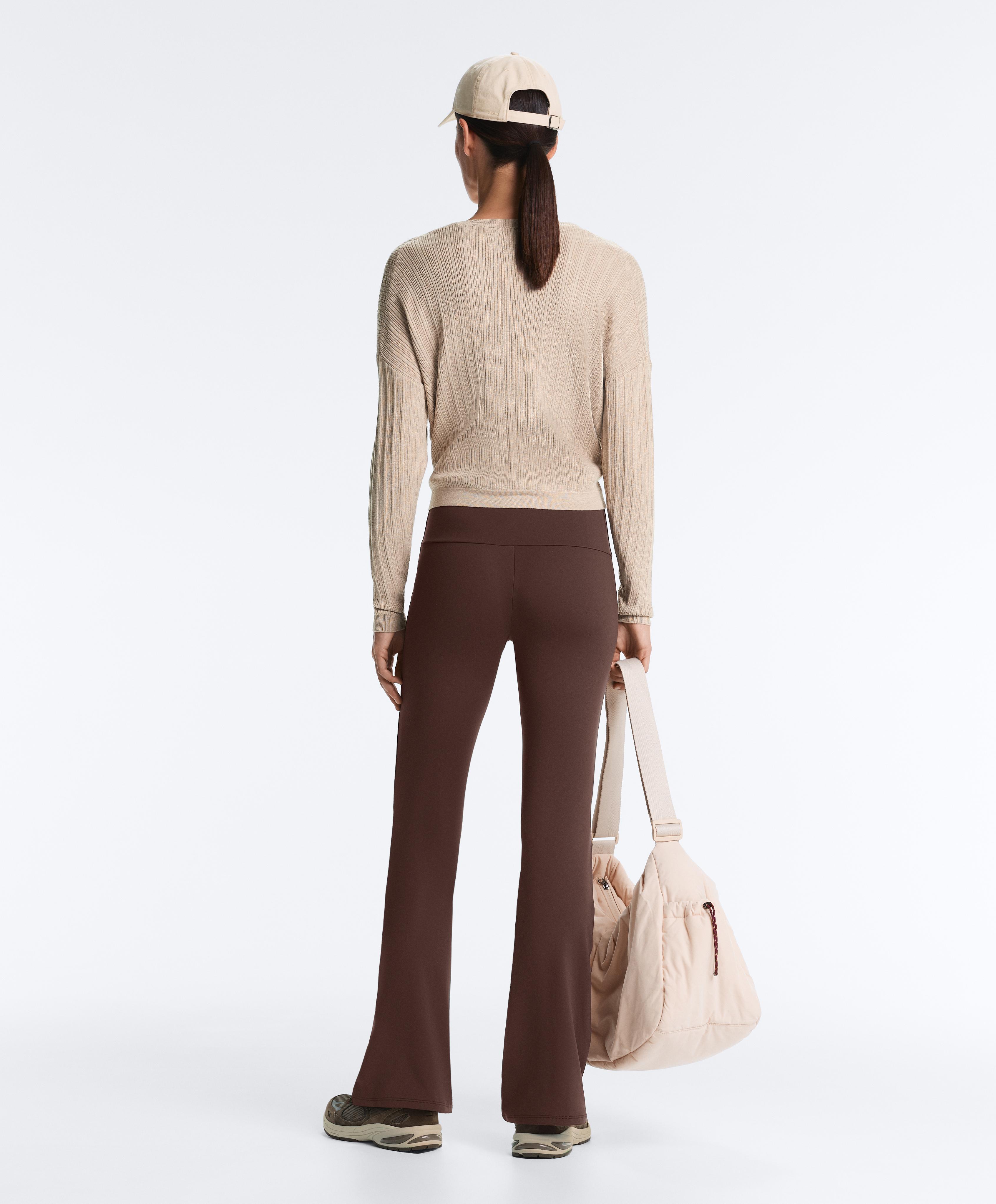 Crossed rib knit jumper — SANDY