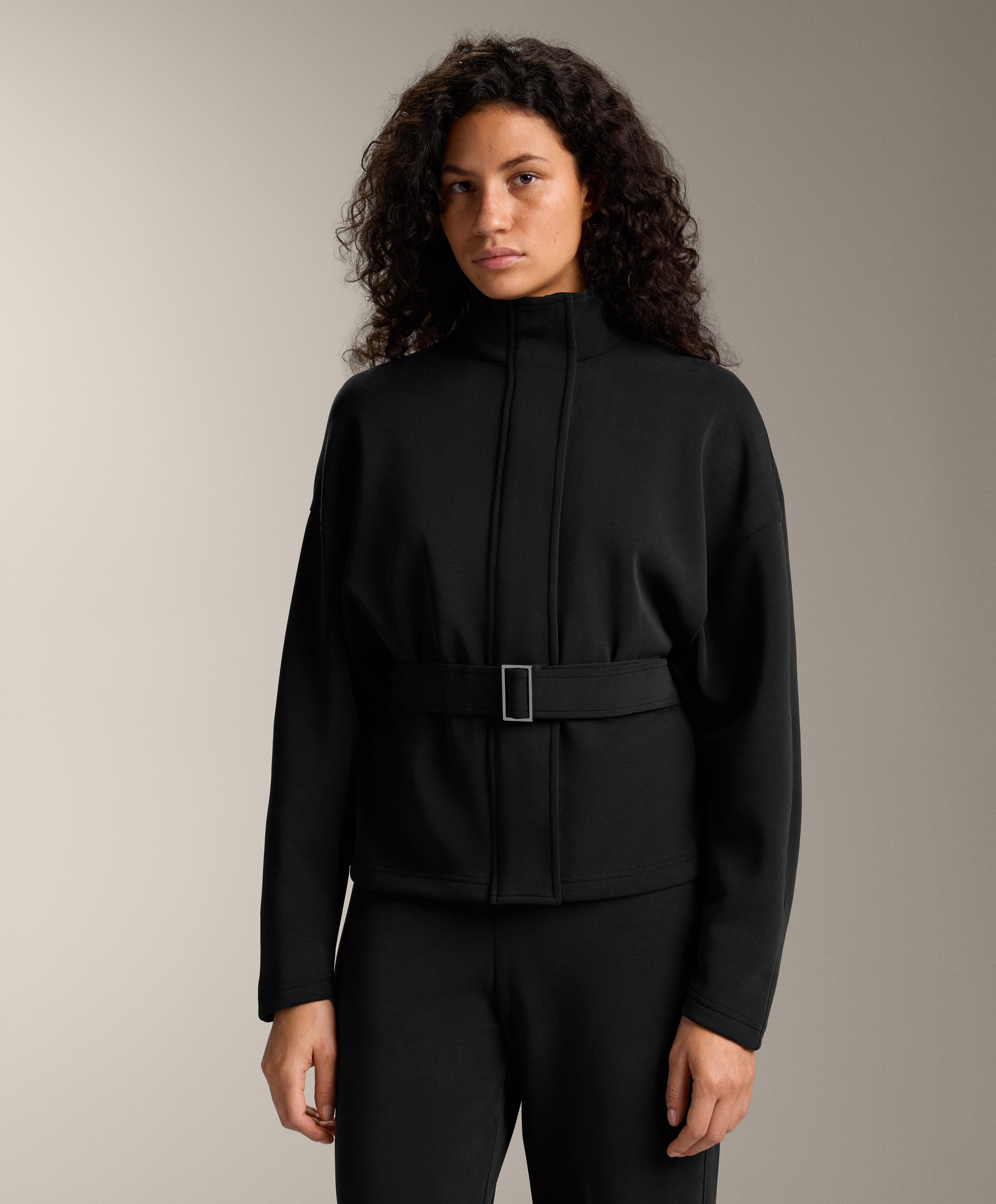 Veste à ceinture avec modal brushed Veste à ceinture avec modal brushed