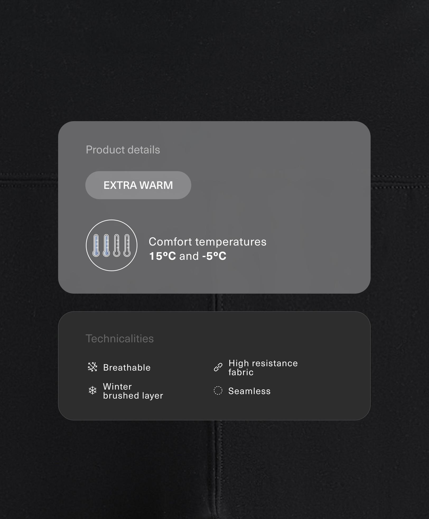 Super-high-rise seamless extra-warm 70cm ankle-length leggings - Sale Super-high-rise seamless extra-warm 70cm ankle-length leggings - Sale