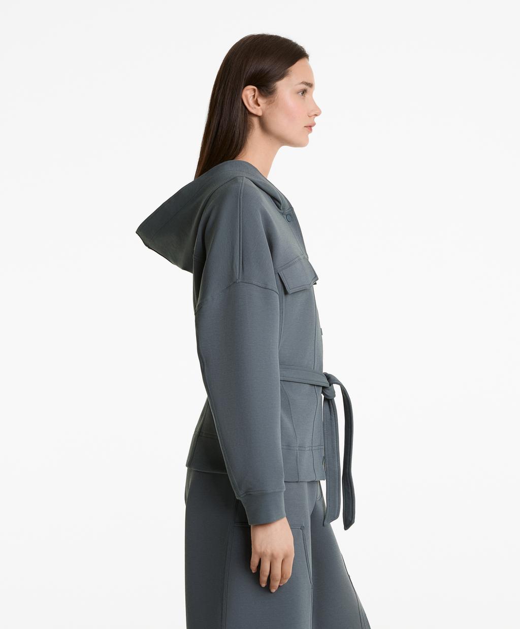 Veste avec n??ud ?� la taille | OYSHO Maroc