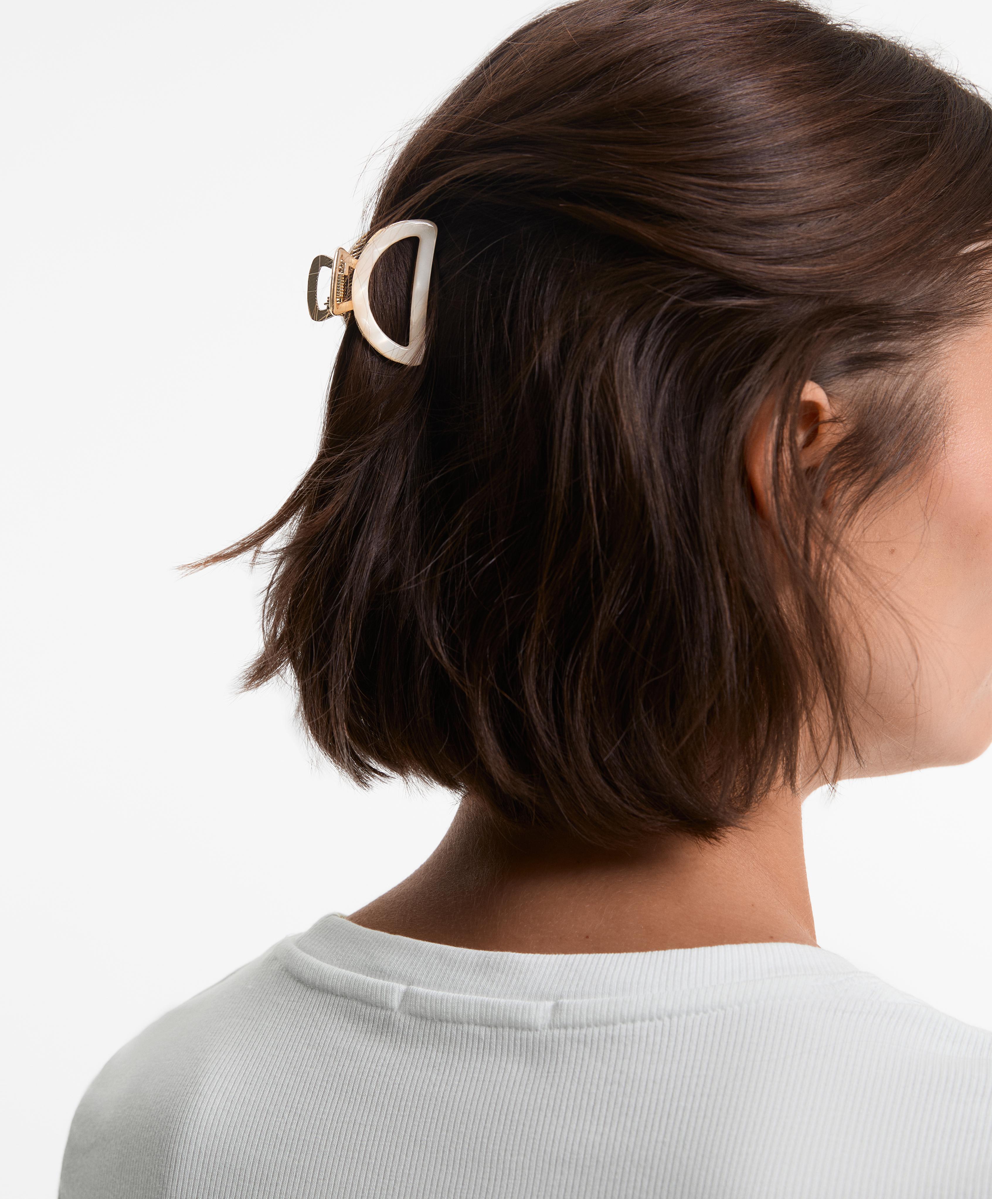 2 adet mini metalik saç tokası