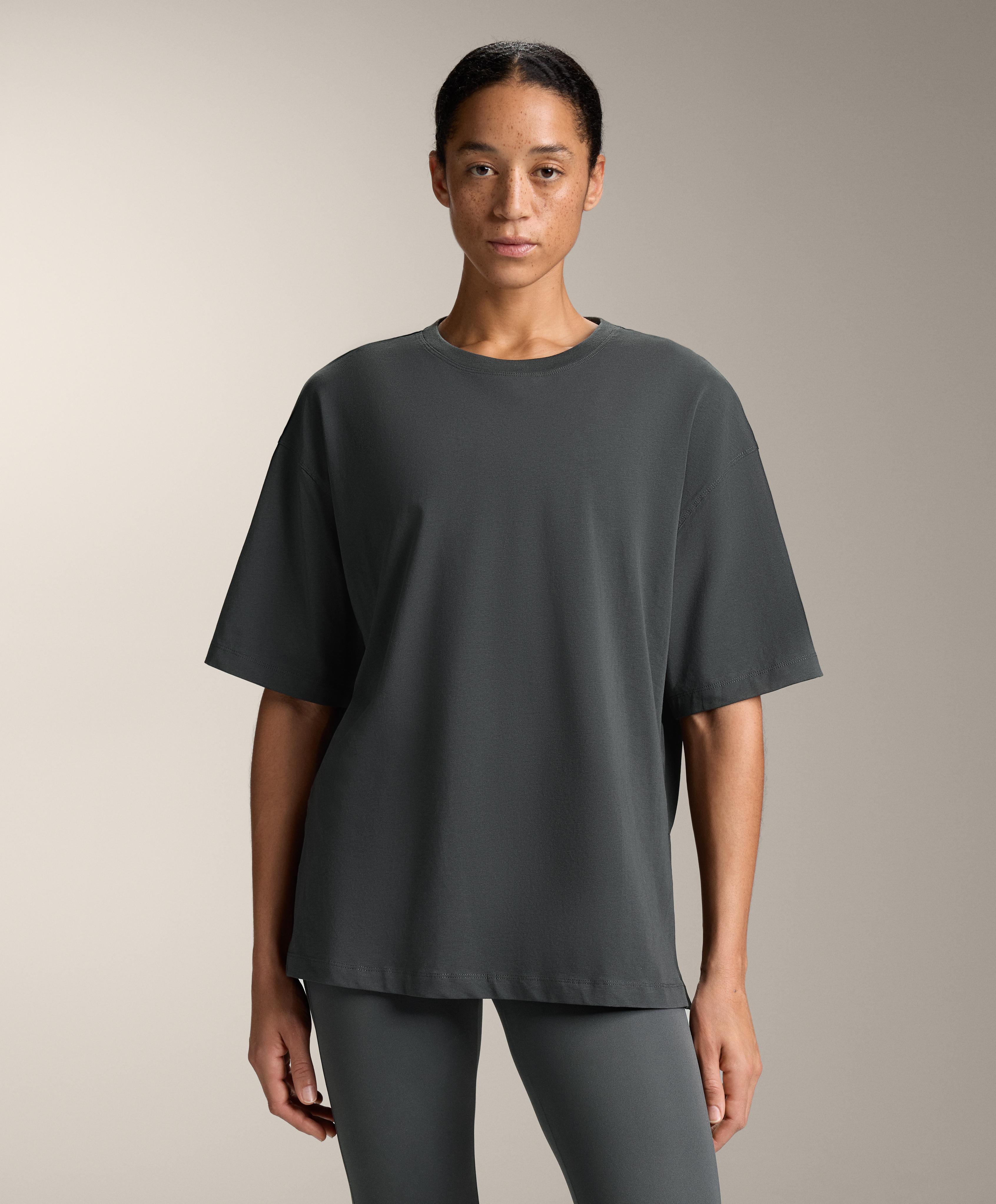 Short sleeve cotton blend T-shirt Short sleeve cotton blend T-shirt