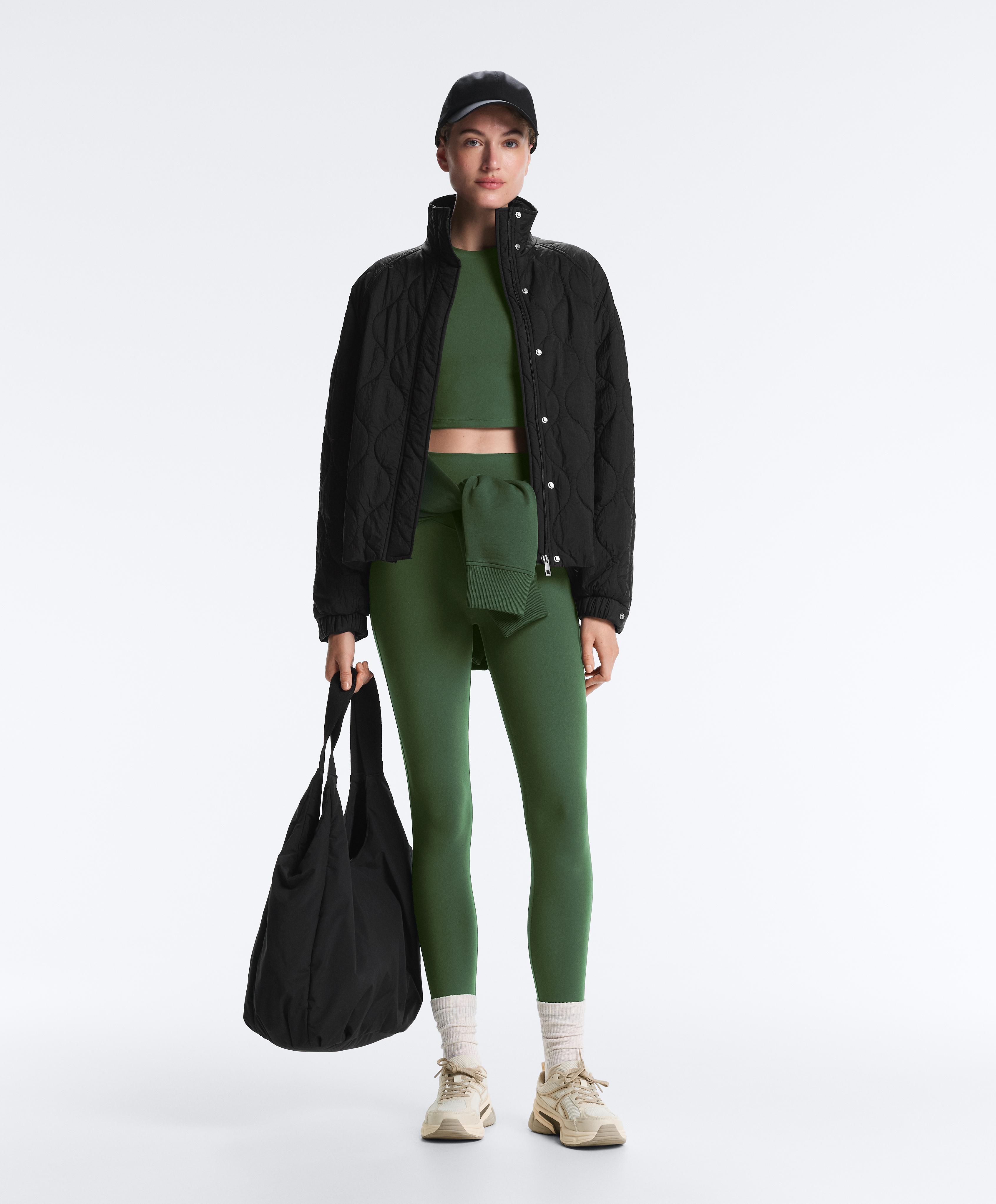 Green Evermove high-rise ankle-length total look Green Evermove high-rise ankle-length total look