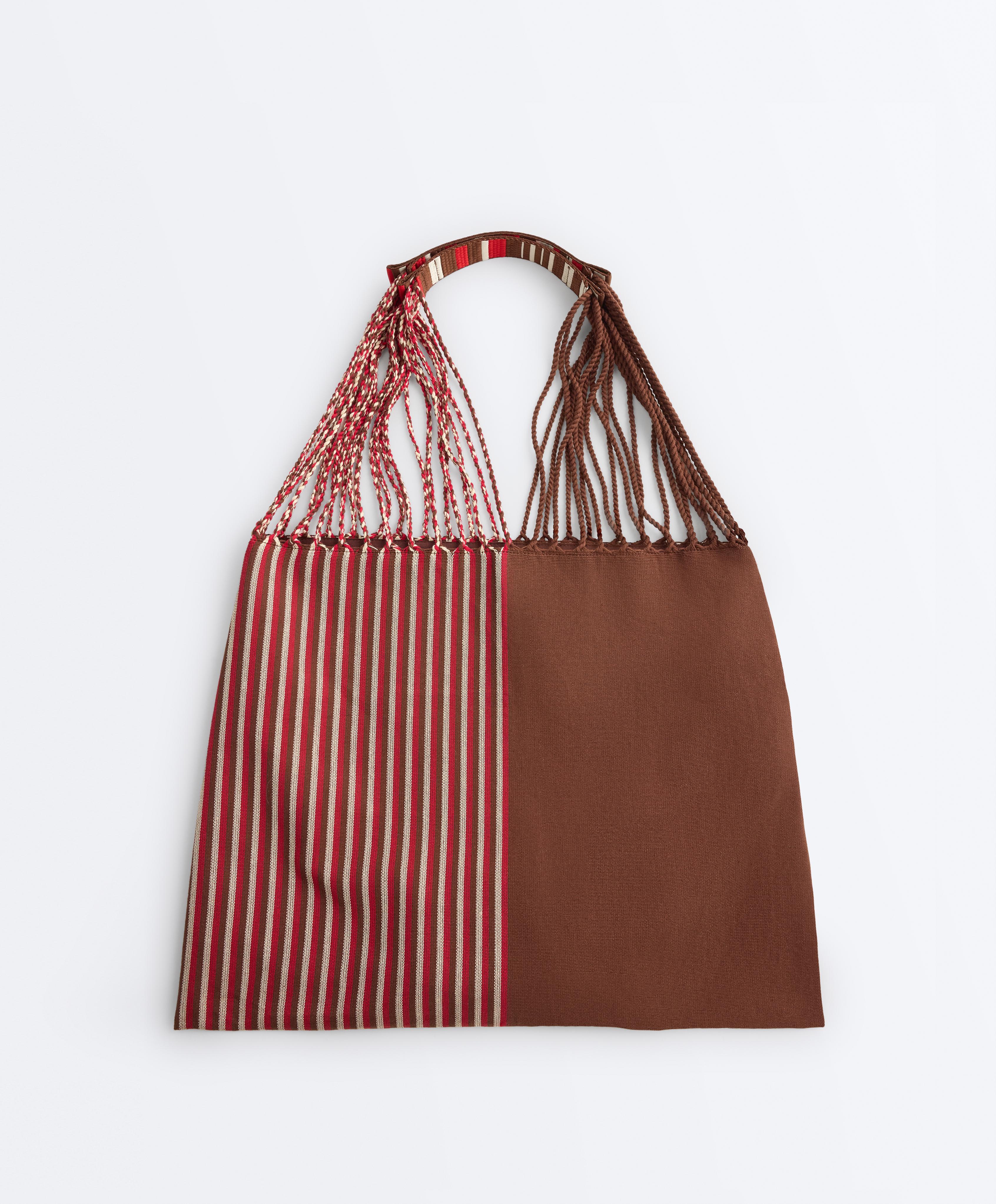 100% Cotton shopper bag — BROWN