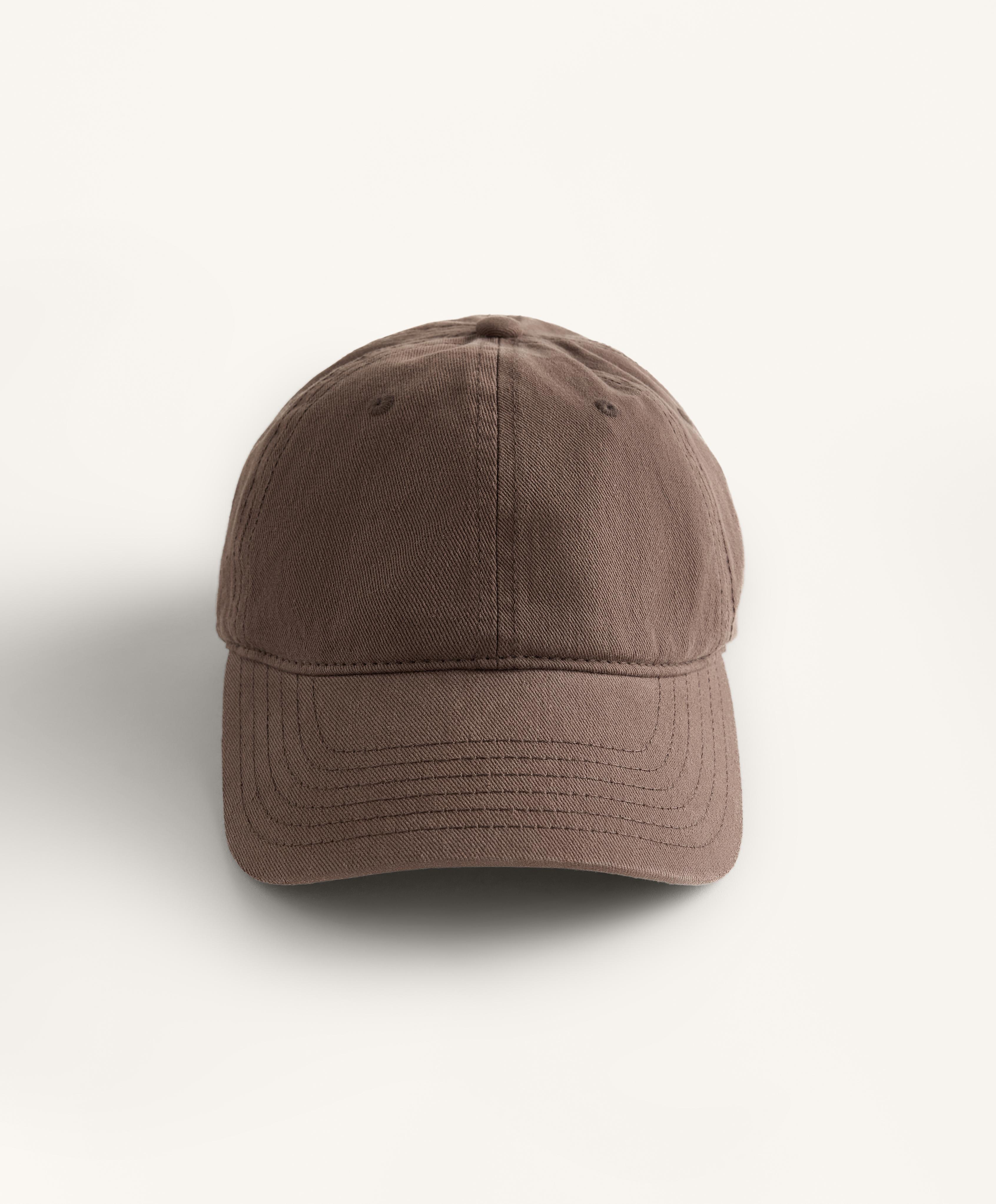 Washed-effect 100% cotton cap Washed-effect 100% cotton cap
