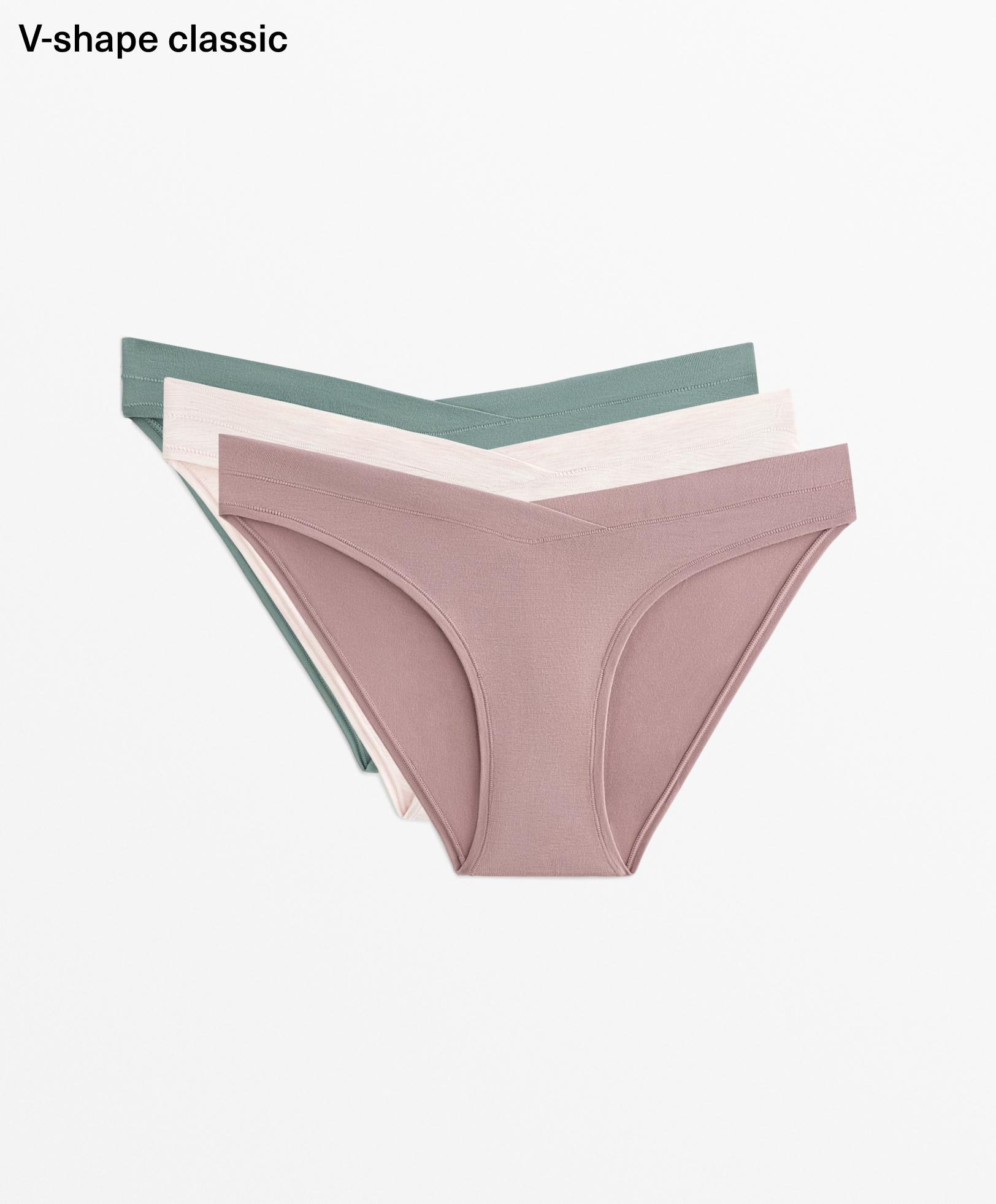 3 modal blend V-cut classics briefs